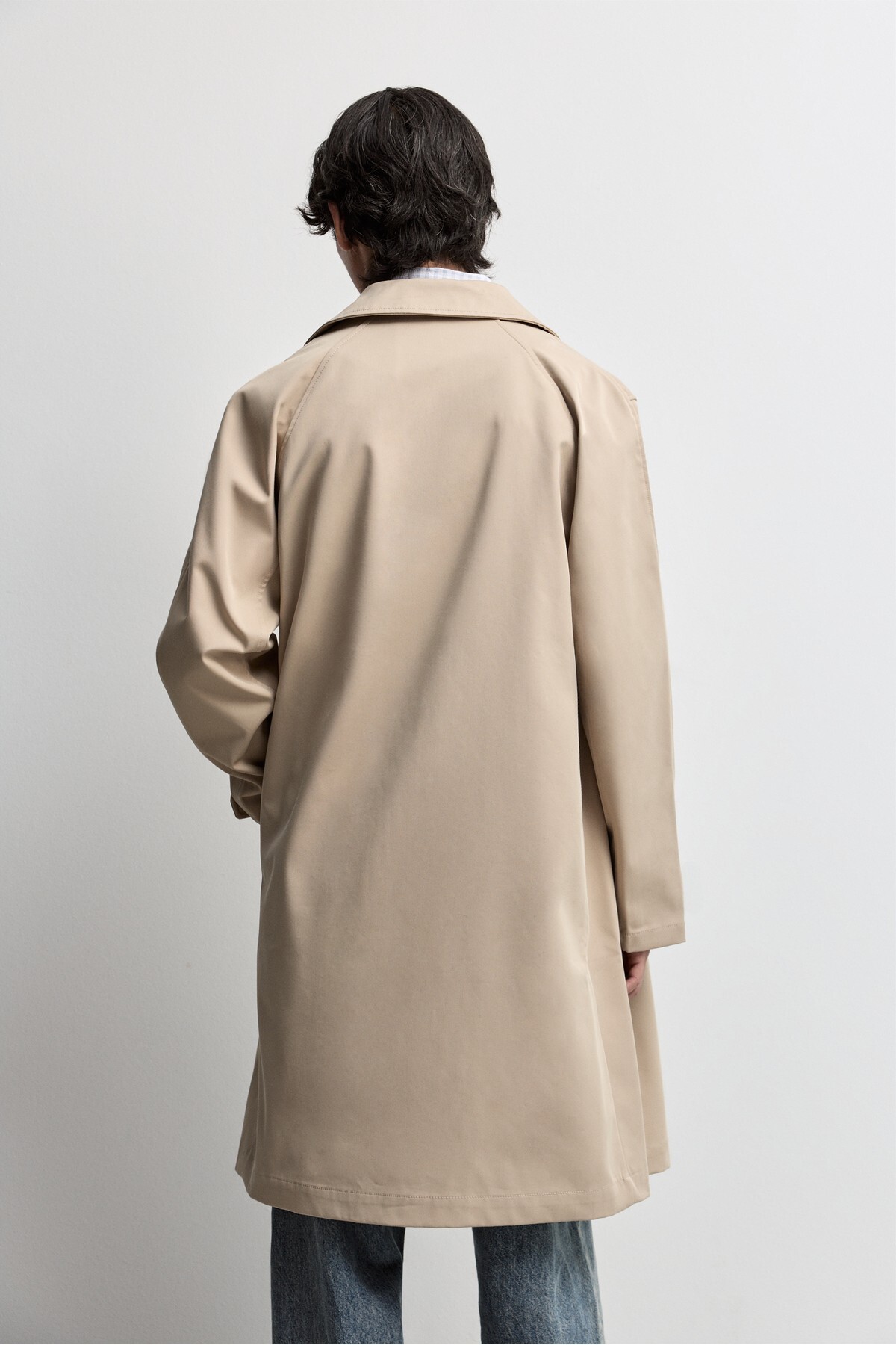 LEFTIES Oversize trençkot görsel 4