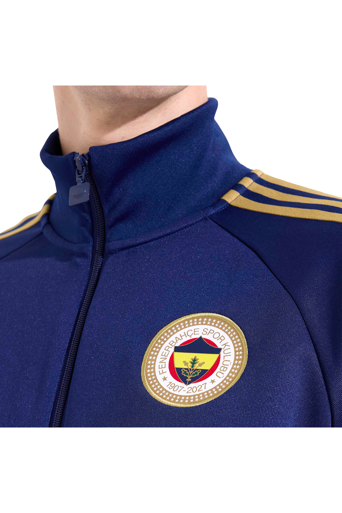 adidas Fenerbahçe Originals Erkek Lacivert Futbol Sweatshirt HZ1020 görsel 5