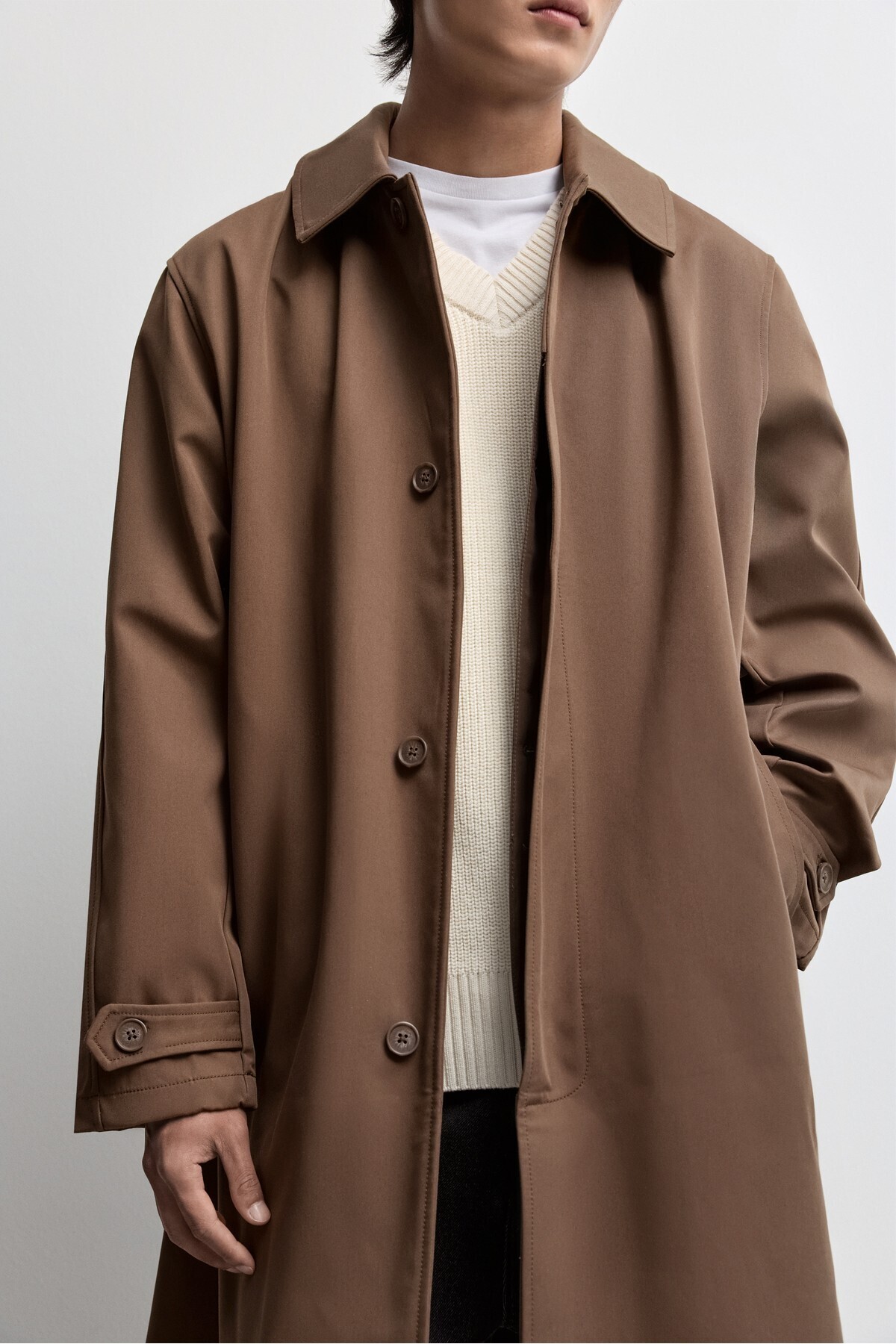 LEFTIES Oversize trençkot görsel 3