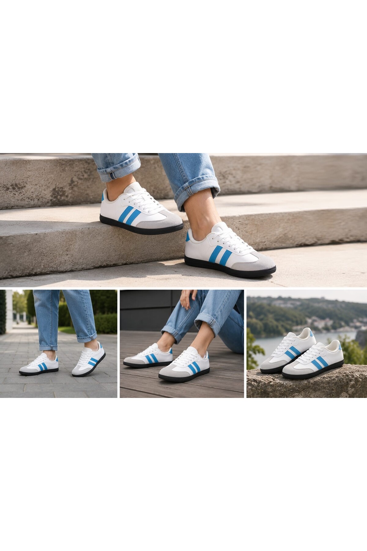 ZERDALİFE Unisex sneaker Günlük bağcıklı Rahat spor Ayakkabı