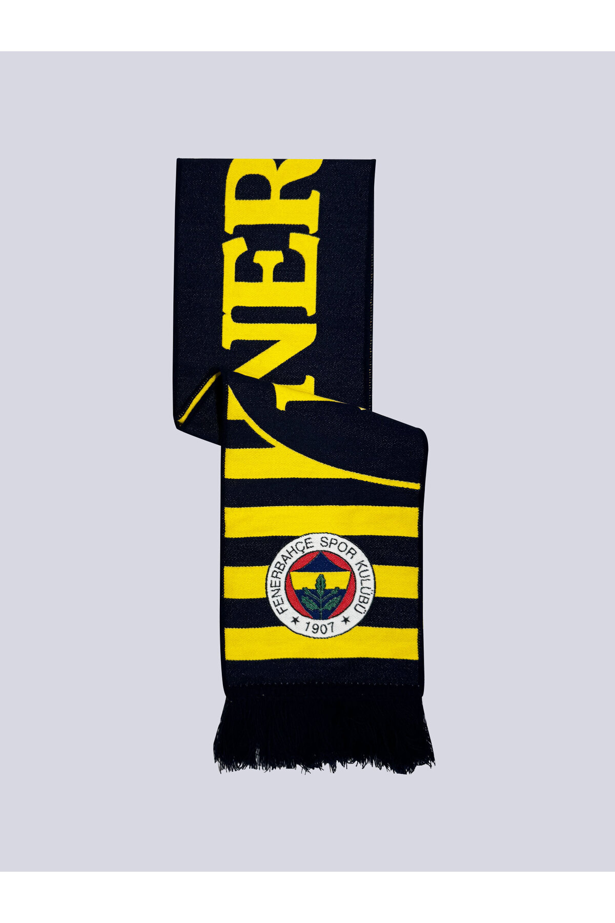 Fenerbahçe UNISEX SARI LACİVERT DOKUMA ATKI