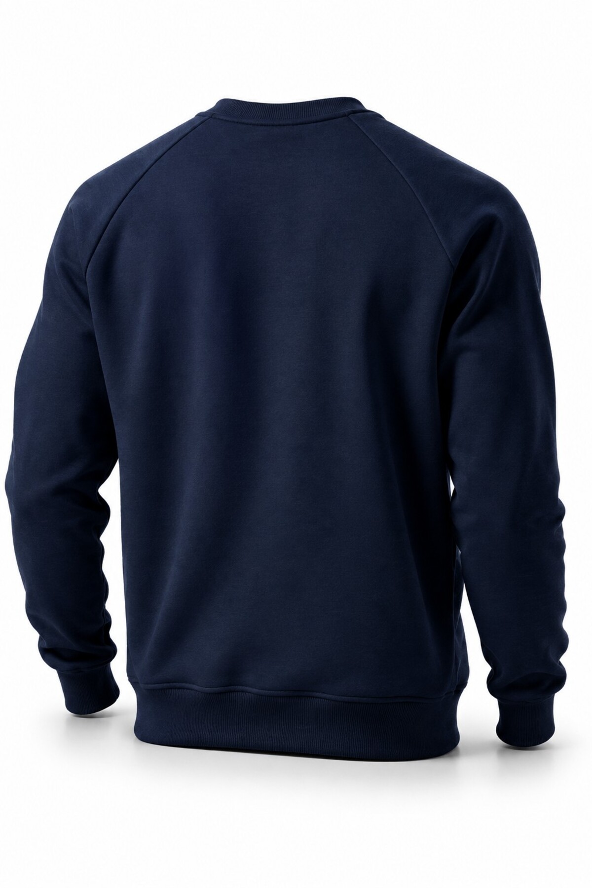 . Erkek Bisiklet Yaka Spor Sweatshirt Basic Günlük Rahat Pamuklu Uzun Kollu Sweat — رنگارنگ 869866343 — تصویر 2 از 3
