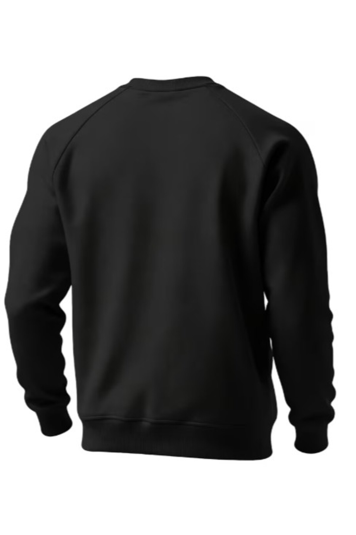 GHASSY CO . Erkek Bisiklet Yaka Spor Sweatshirt Basic Günlük Rahat Pamuklu Uzun Kollu Sweat görsel 2