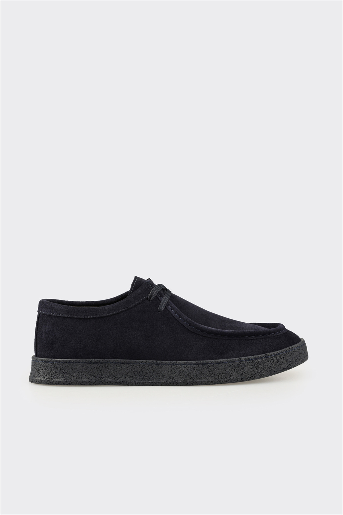 کفش‌های راحتی مردانه چرم سرمه‌ای اله شوز کفش کژوال Elle Shoes