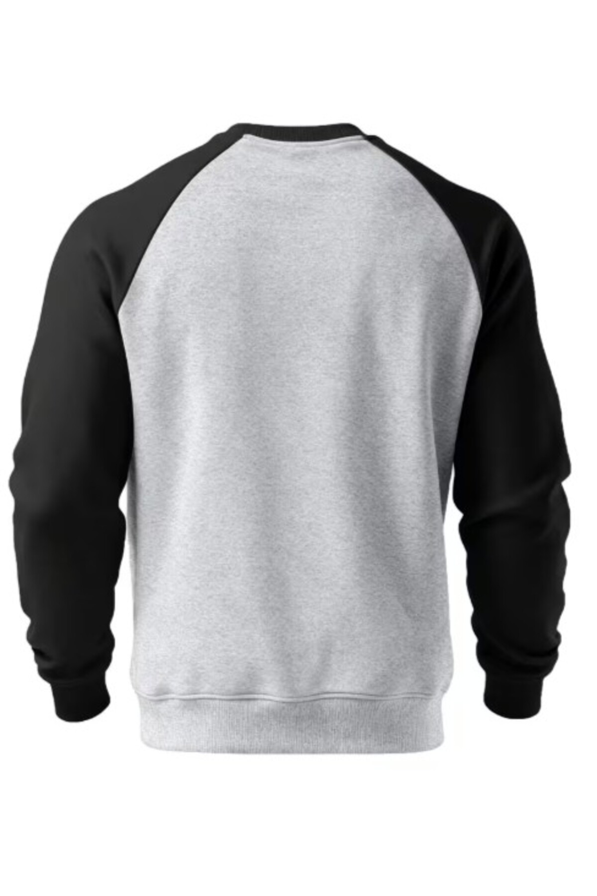 GHASSY CO . Erkek Bisiklet Yaka Spor Sweatshirt Basic Günlük Rahat Pamuklu Uzun Kollu Sweat görsel 2