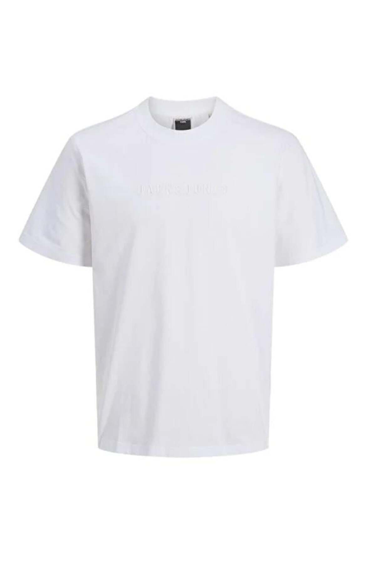 تی شرت مردانه سفید معمولی کد ۱۲۲۷۳۰۷۰ JCORECHARGE MOLD TEE CNECK جک اند جونز تی شرت Jack & Jones