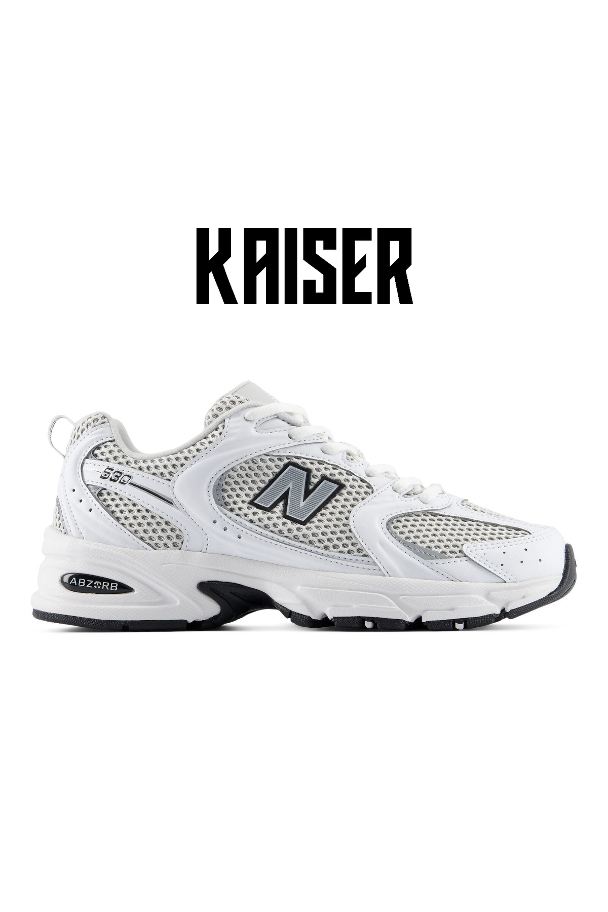 کفش ورزشی سفید یونیسکس مدل 530 لایف‌استایل نیو بالانس کفش اسنیکر New Balance