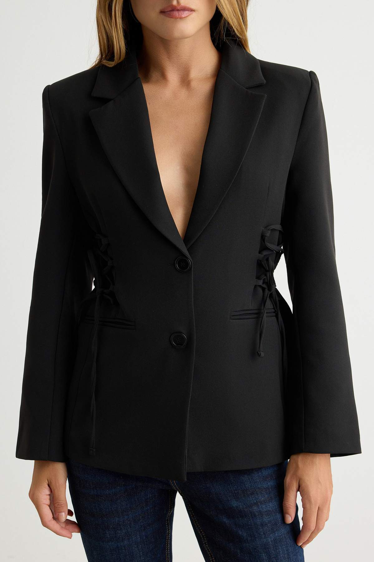 trendyolmilla-womens-black-plain-long-fitted