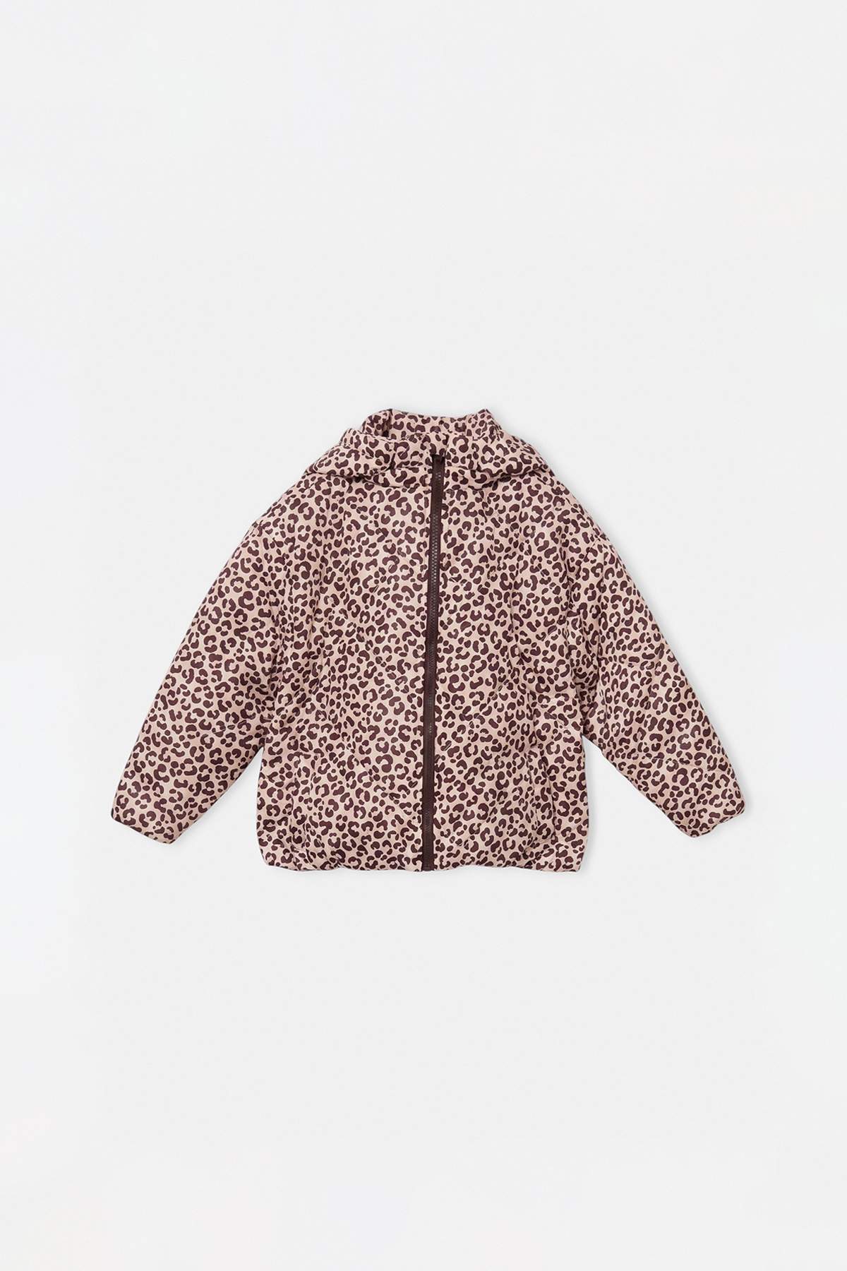 Trendyolmilla Kids Bej Kız Çocuk / Erkek Çocuk Düz/Basic İçi Polar Astarlı Kapüşonlu Şişme Mont TKDAW26MO00008