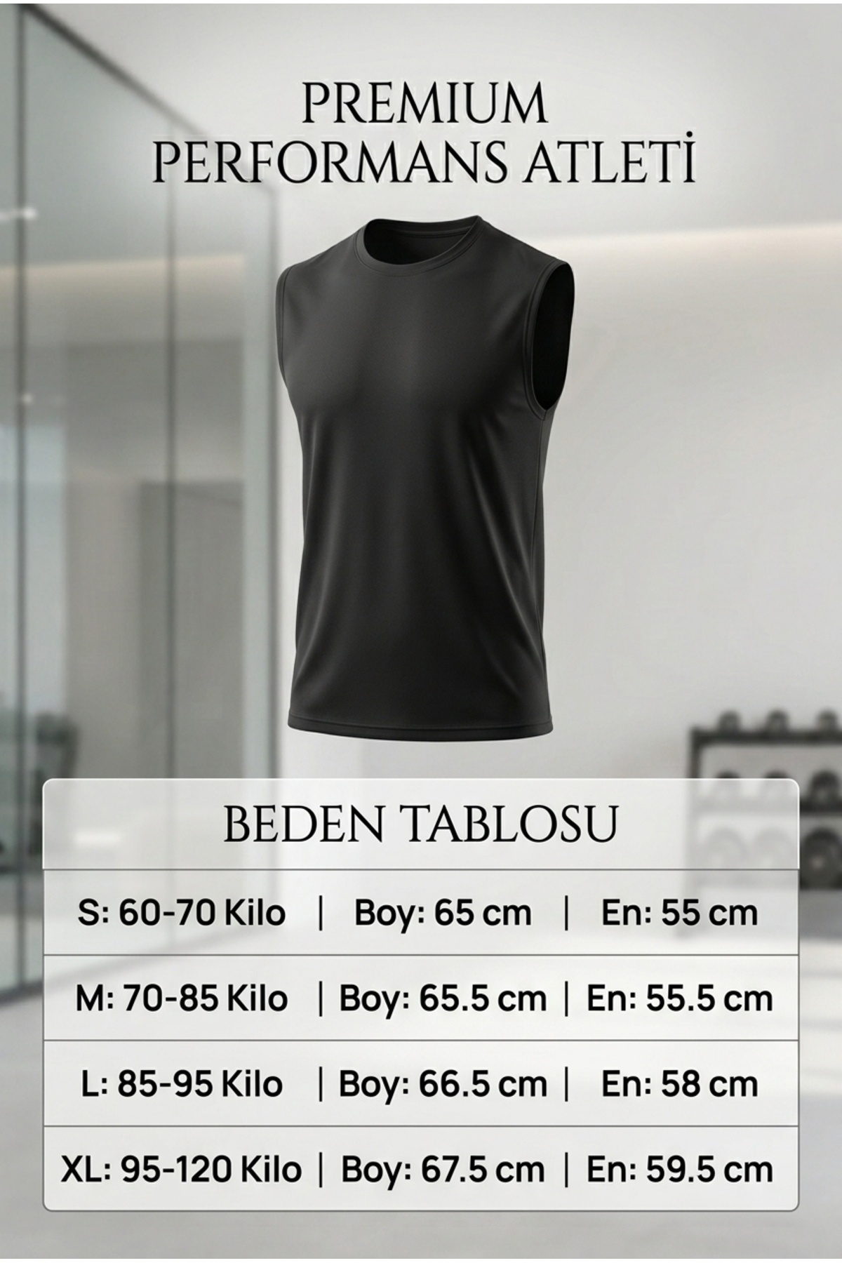 Sapeur Erkek Premium Active Kolsuz Spor Tişört - Ultra Esnek ve Hızlı Kuruyan görsel 4