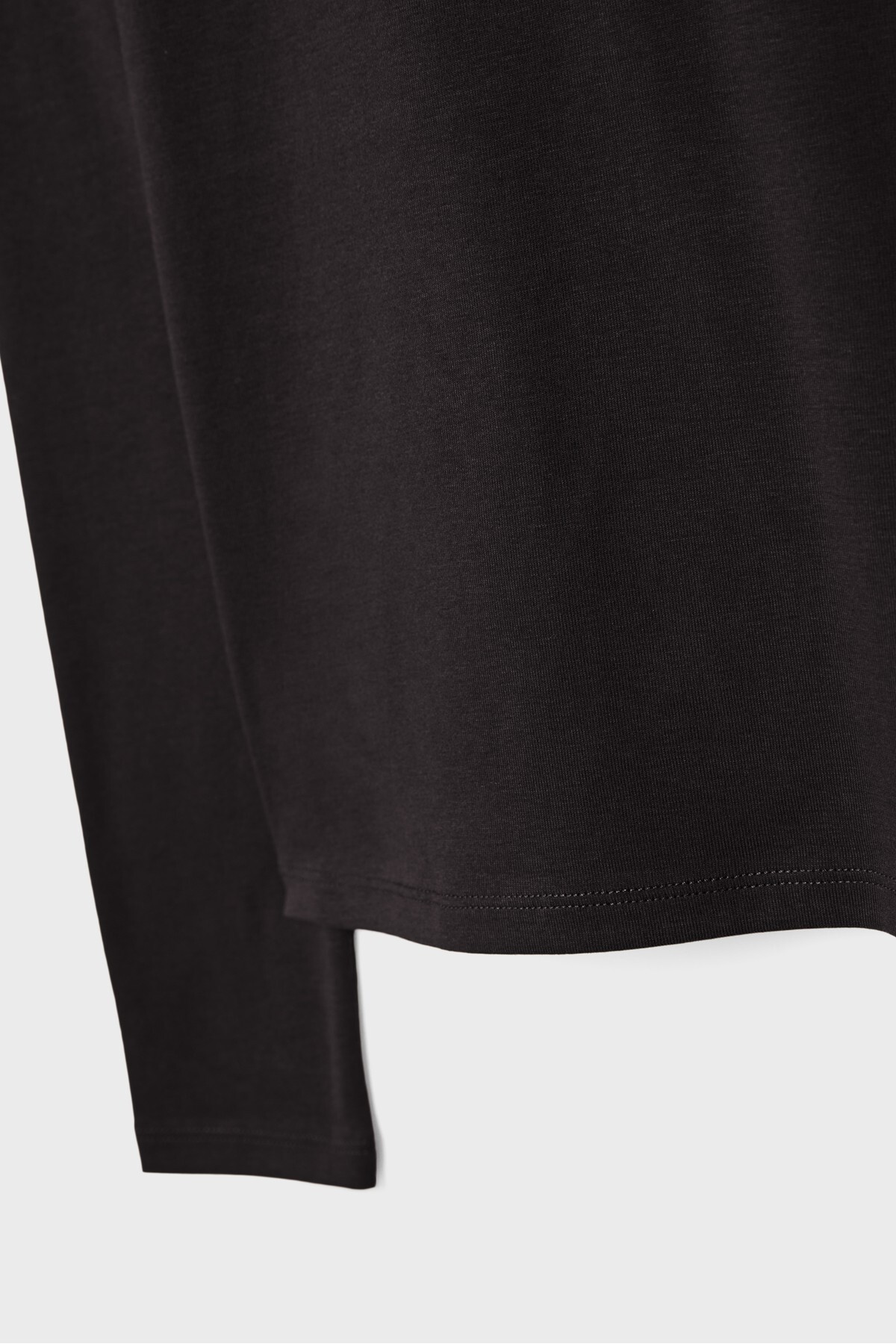 Stradivarius Uzun kollu basic t-shirt görsel 8