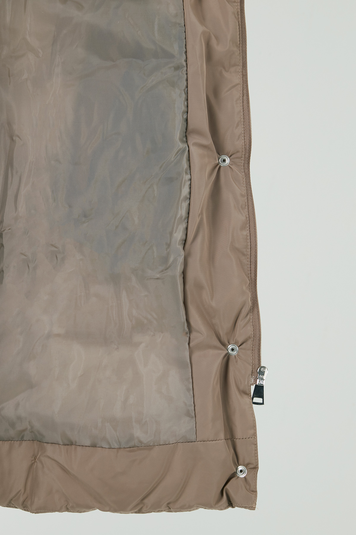 Lela Regular Fit Çıkarılabilir Kapüşonlu Fermuarlı Cepli Şişme Mont Kadın MONT 497EMİLY görsel 6