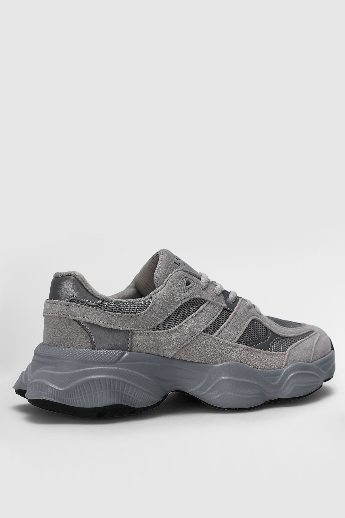 Lufian Mery Kadın Sneaker Ayakkabı Gri görsel 4