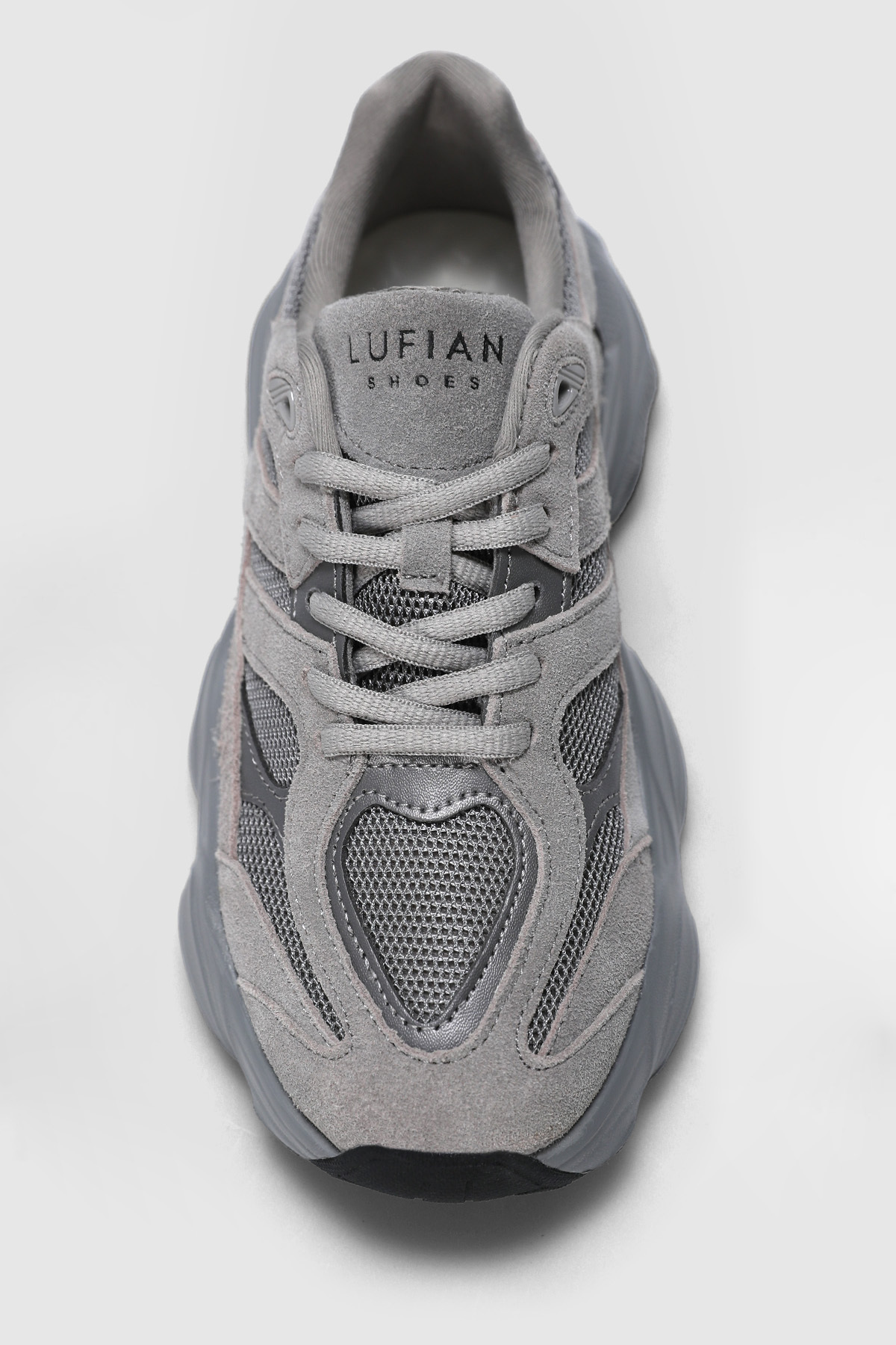 Lufian Mery Kadın Sneaker Ayakkabı Gri görsel 2