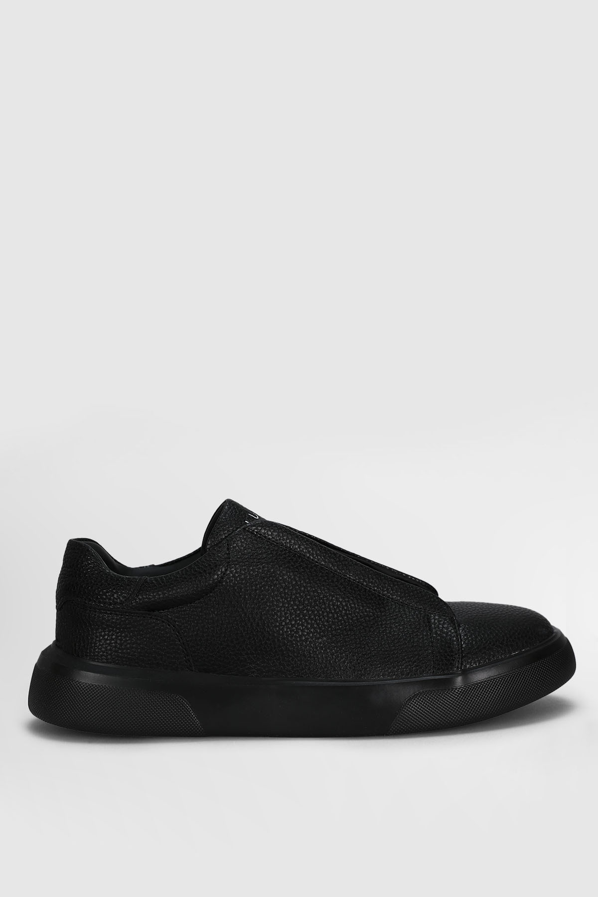 Lufian Dante Erkek Deri Sneaker Ayakkabı Siyah görsel 3