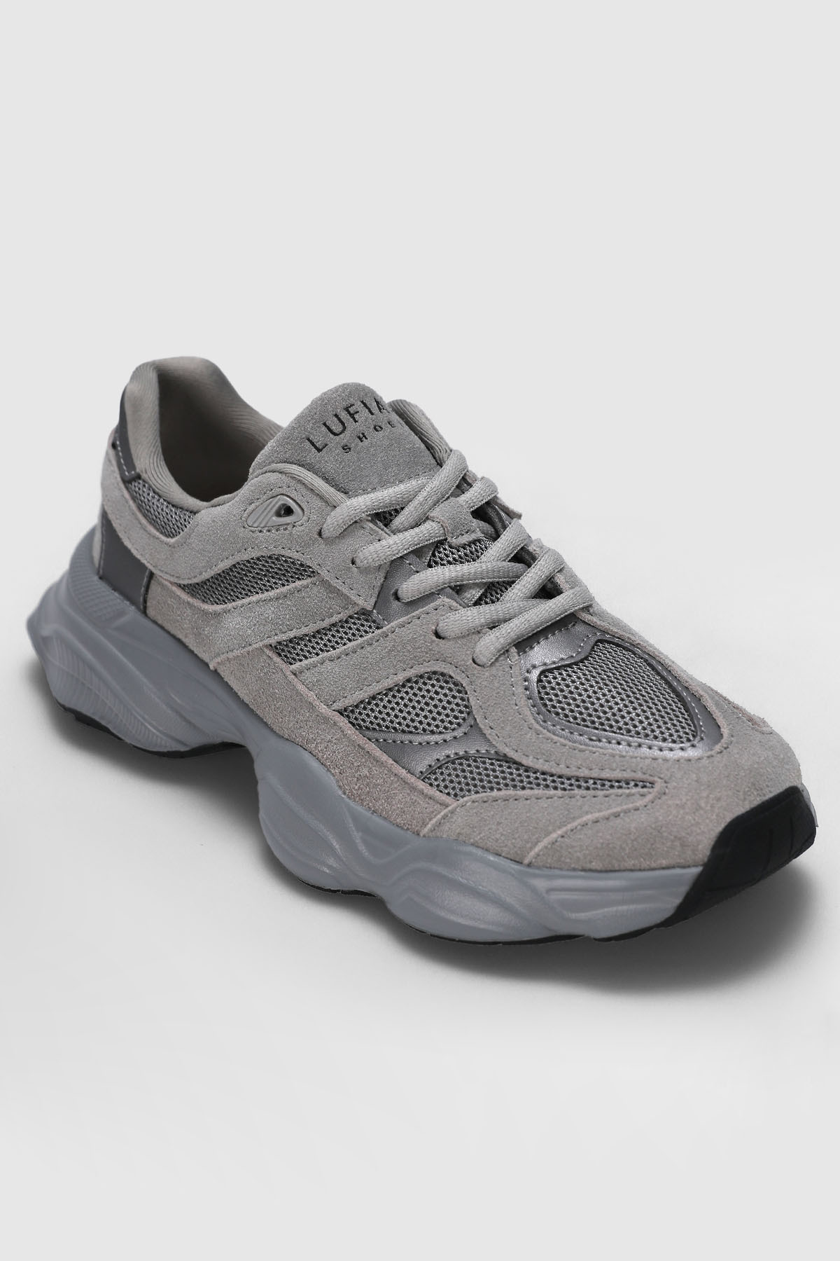 Lufian Mery Kadın Sneaker Ayakkabı Gri görsel 5
