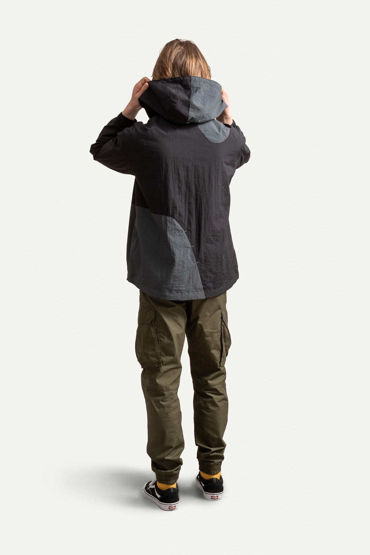 KAFT Siyah Unisex Rüzgarlık Ceket | (Pakaru - Tar) görsel 4