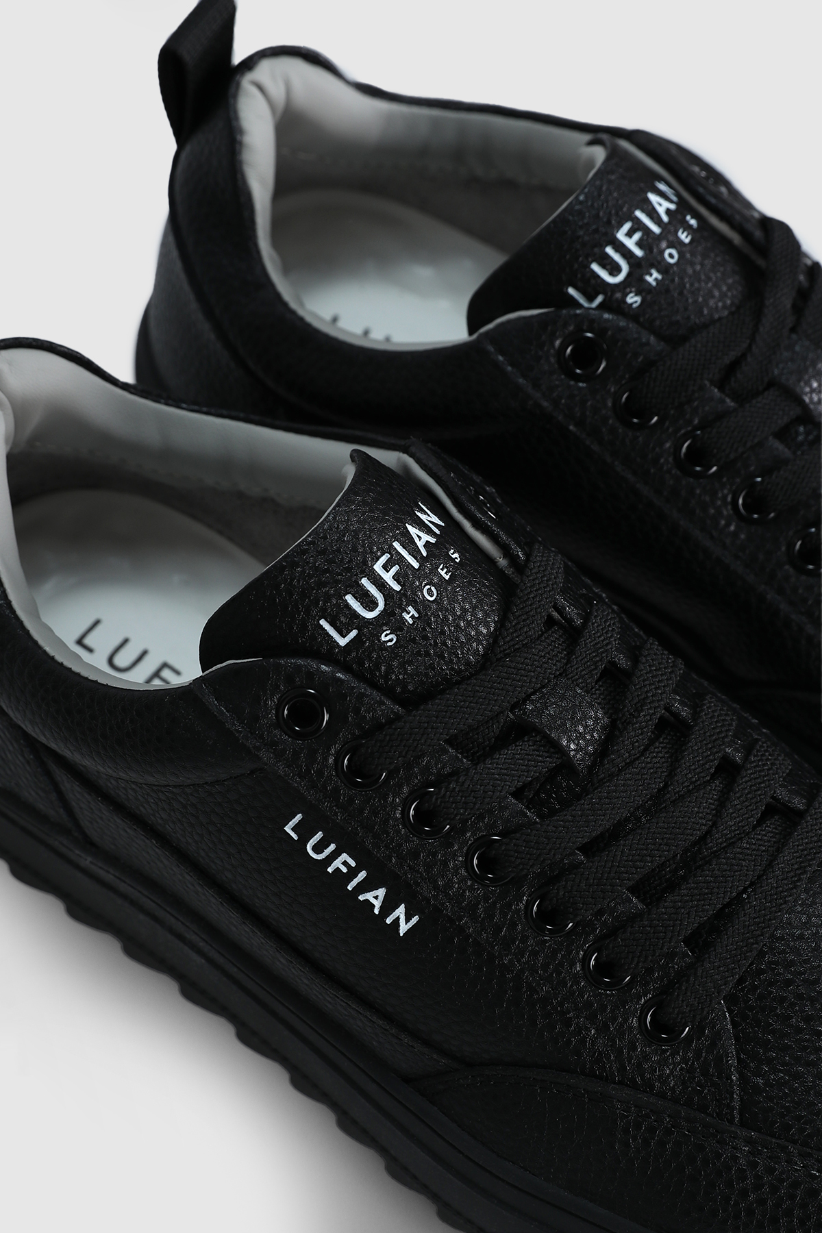 Lufian Phılıp Erkek Deri Sneaker Ayakkabı Siyah görsel 5