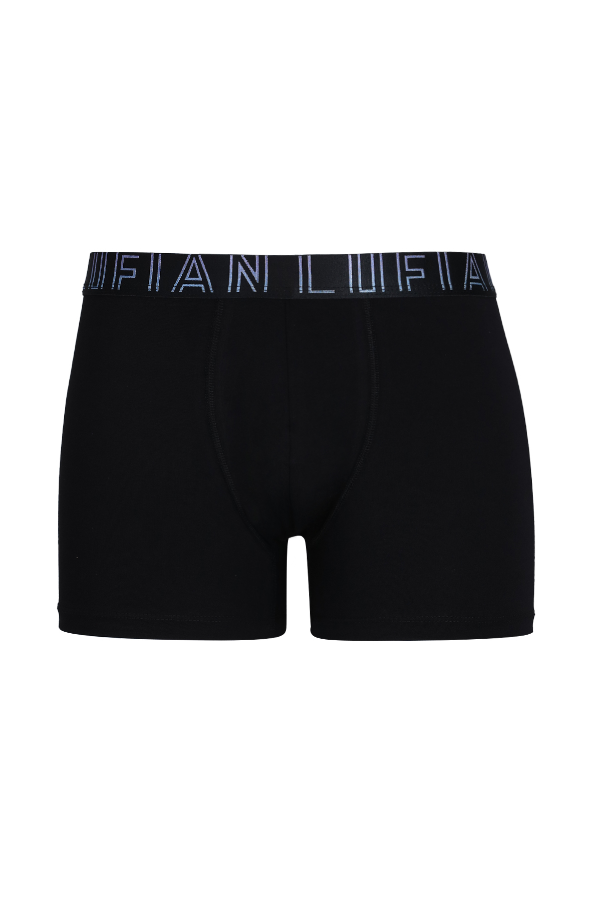 Lufian Zeg Erkek Pamuklu Boxer Siyah