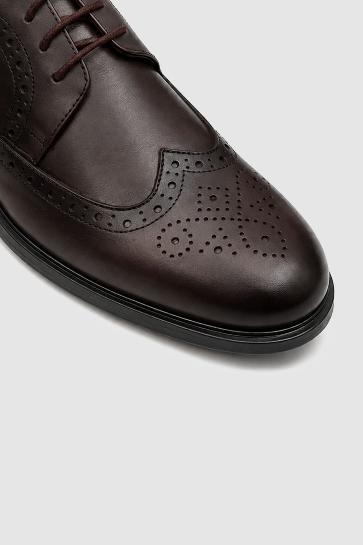TOGO Erkek Klasik Brogue Derby Ayakkabı [TG052406] görsel 3