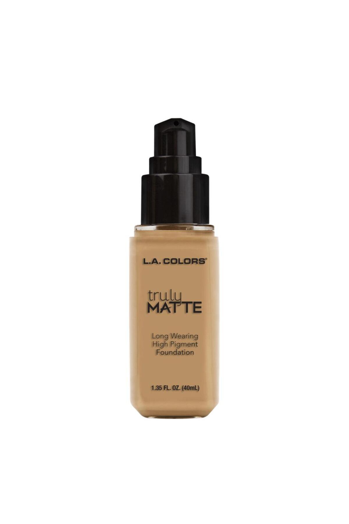 L.A Colors La Colors Truly Matte Fondöten-Medıum Beıge 40Ml - Fiyatı