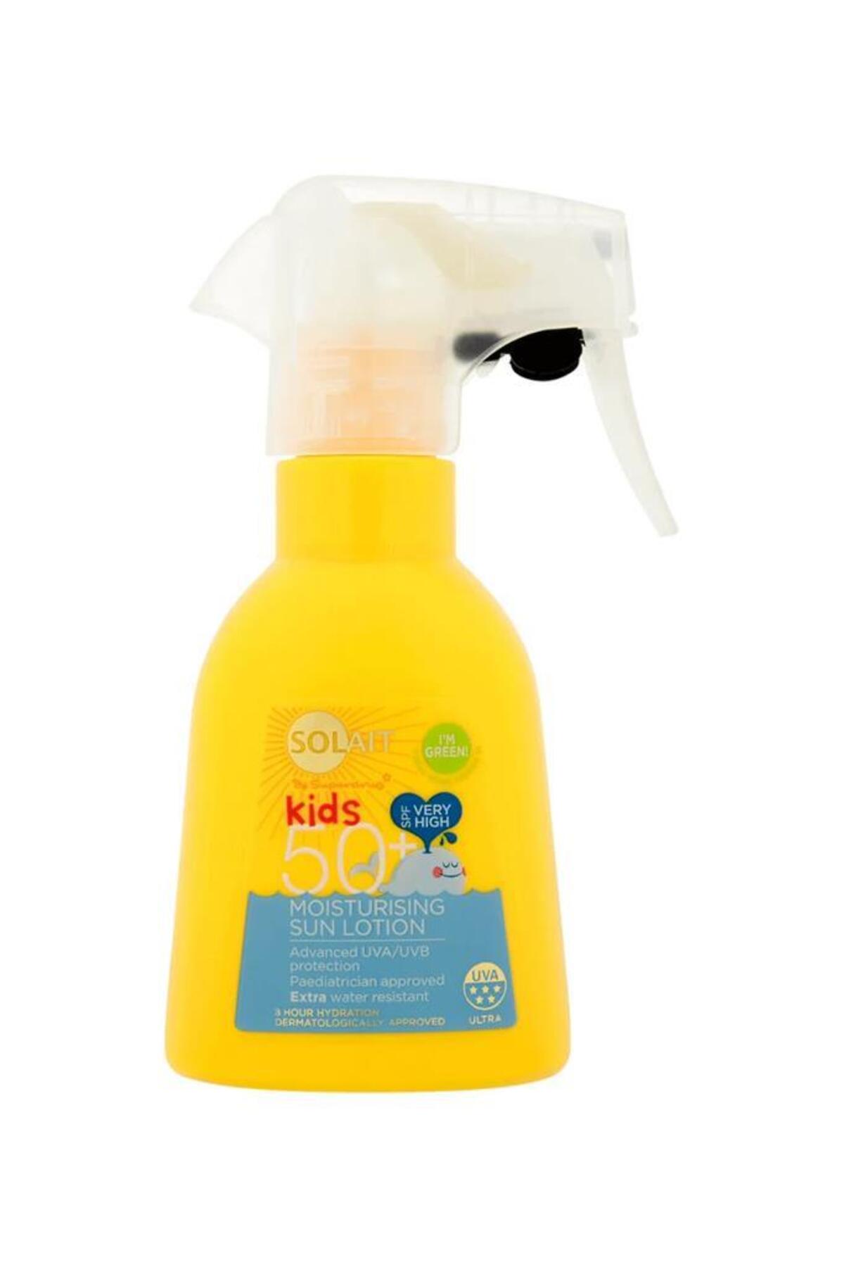 Güneş Koruyucu Çocuk Losyonu Kids Trigger 50+ yüksek koruyuculukta göz yakmaz suya dayanıklı 200ml — 7697005