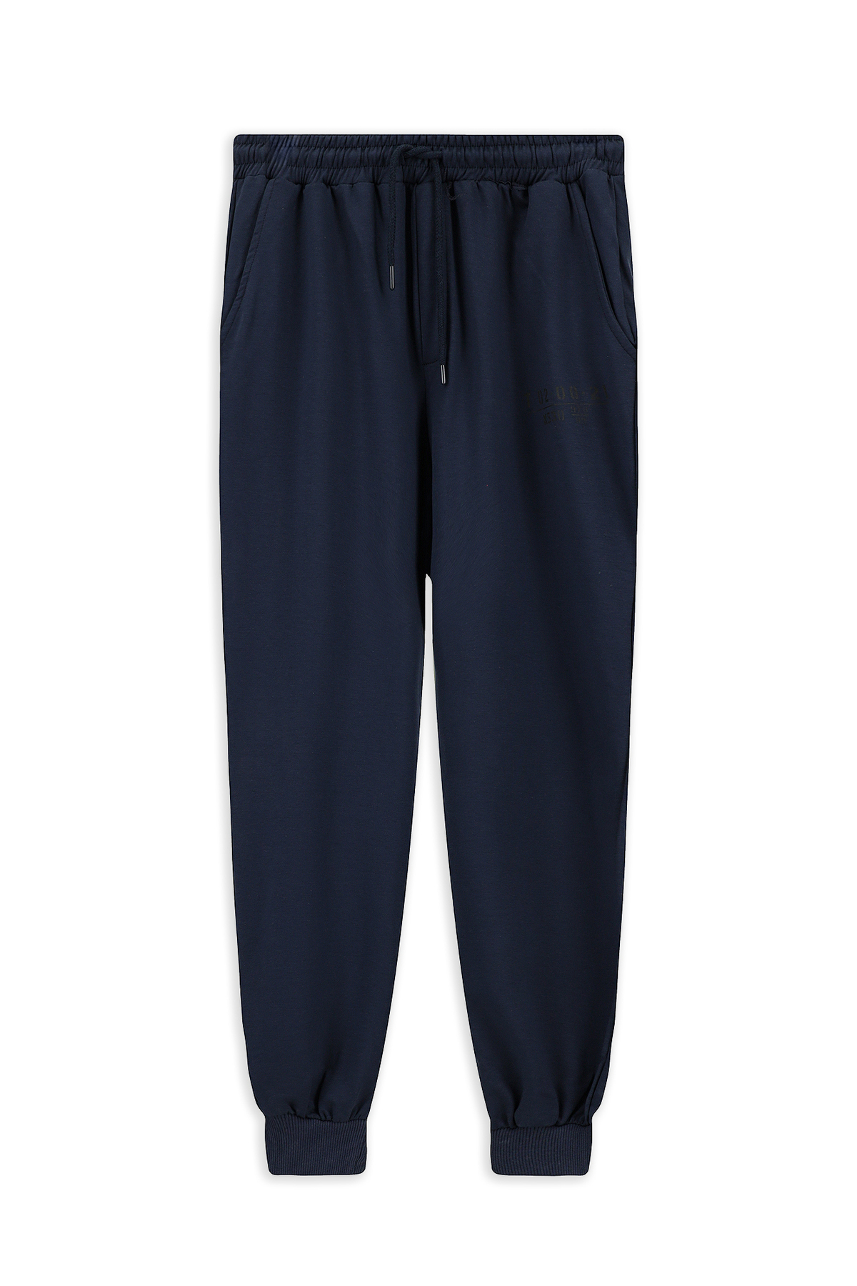 Kiğılı Regular Fit Pamuklu Düz Beli Lastikli Bağcıklı Sweatpant görsel 2