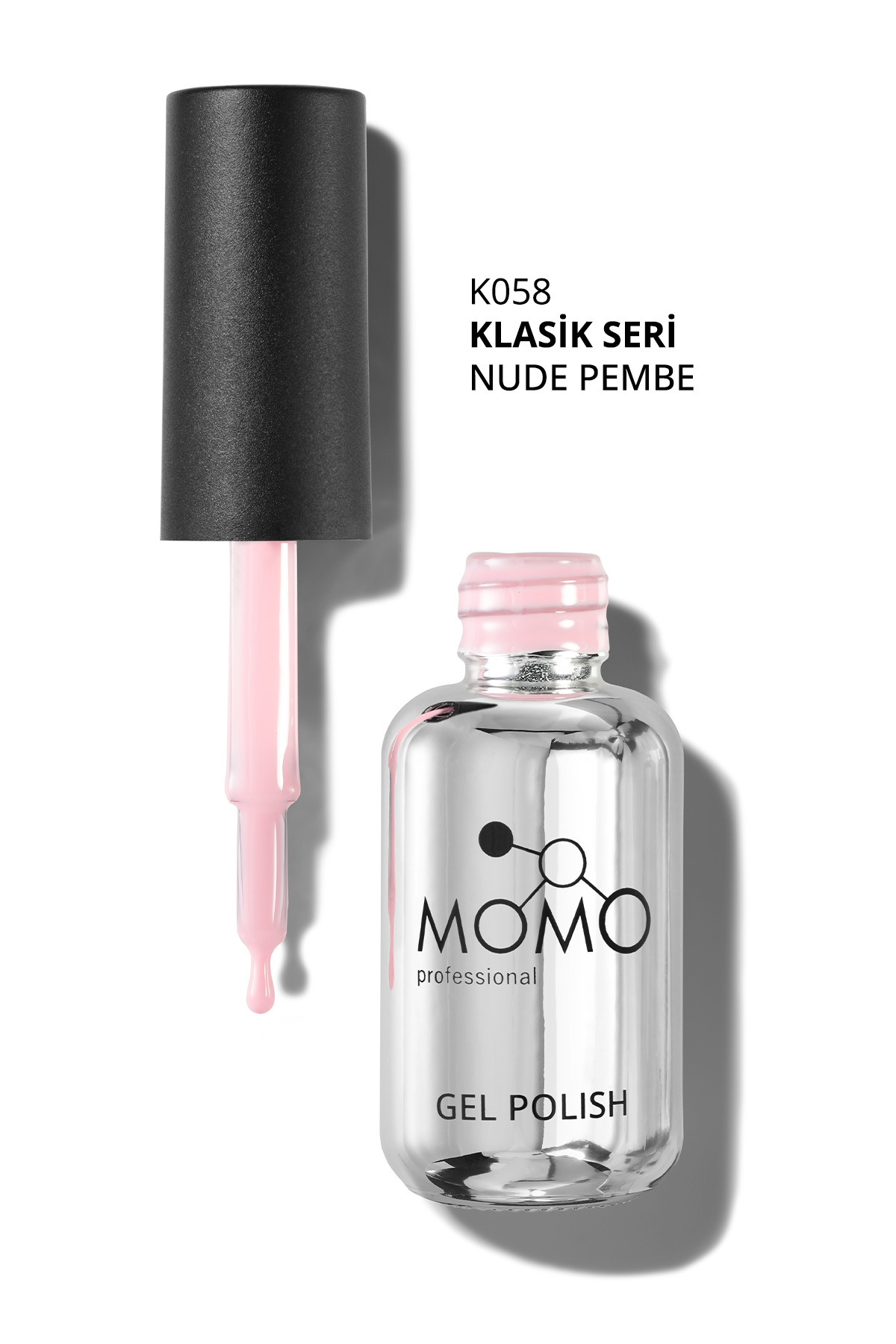 Kalıcı Oje K058, Nude Pembe, 4 ml — صورتی 8860101A01S01K086 — تصویر 3 از 8