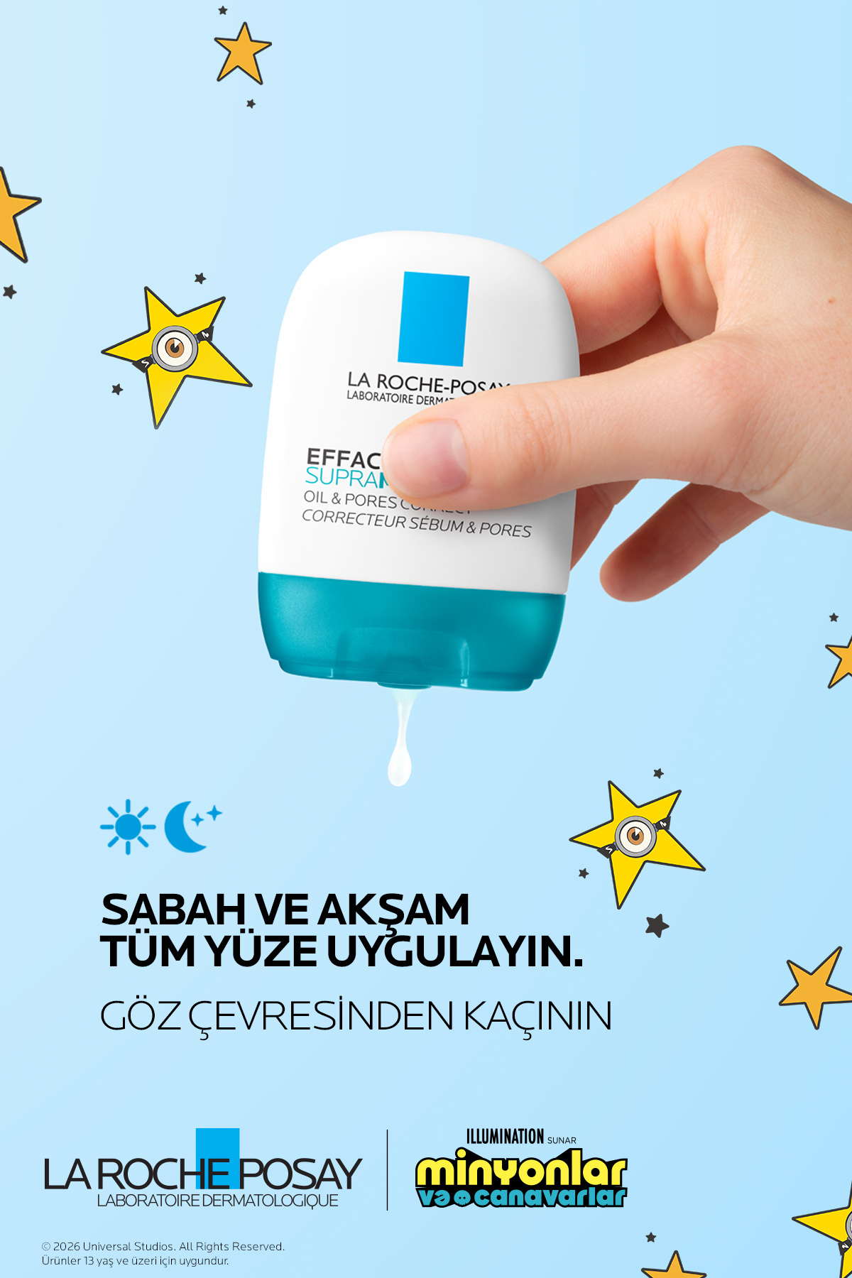 Yağlı&Karma Ciltler İçin Gözenek Karşıtı Güneş Bakım Seti:Effaclar Supra Krem&Anthelios UVAIR SPF50+ — LRP20260023 — تصویر 6 از 9
