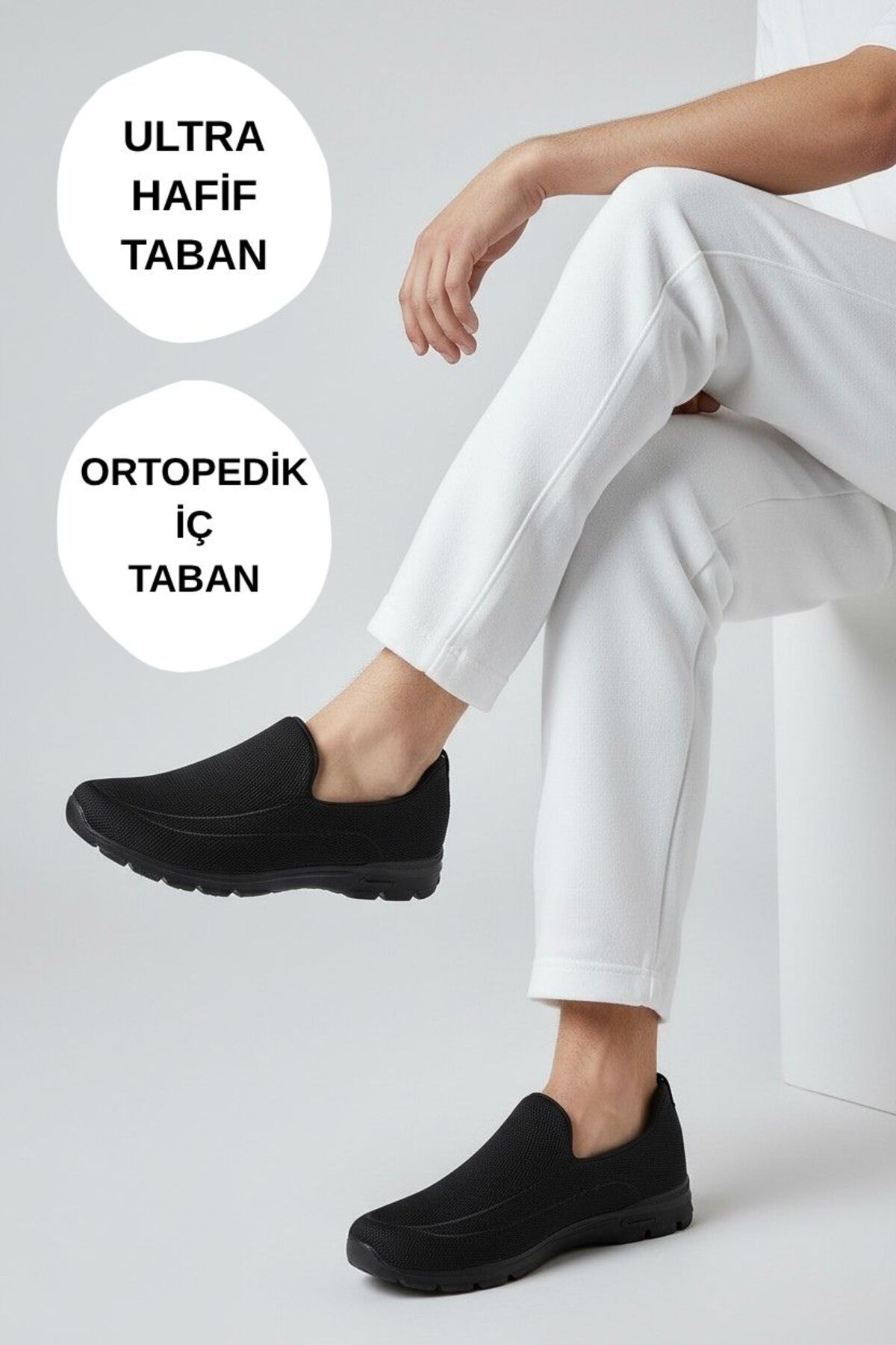 ISPARTALILAR 9090 Tam Ortopedik Hafif Taban Erkek Spor Ayakkabı Yazlık Hafif Taban Eva
