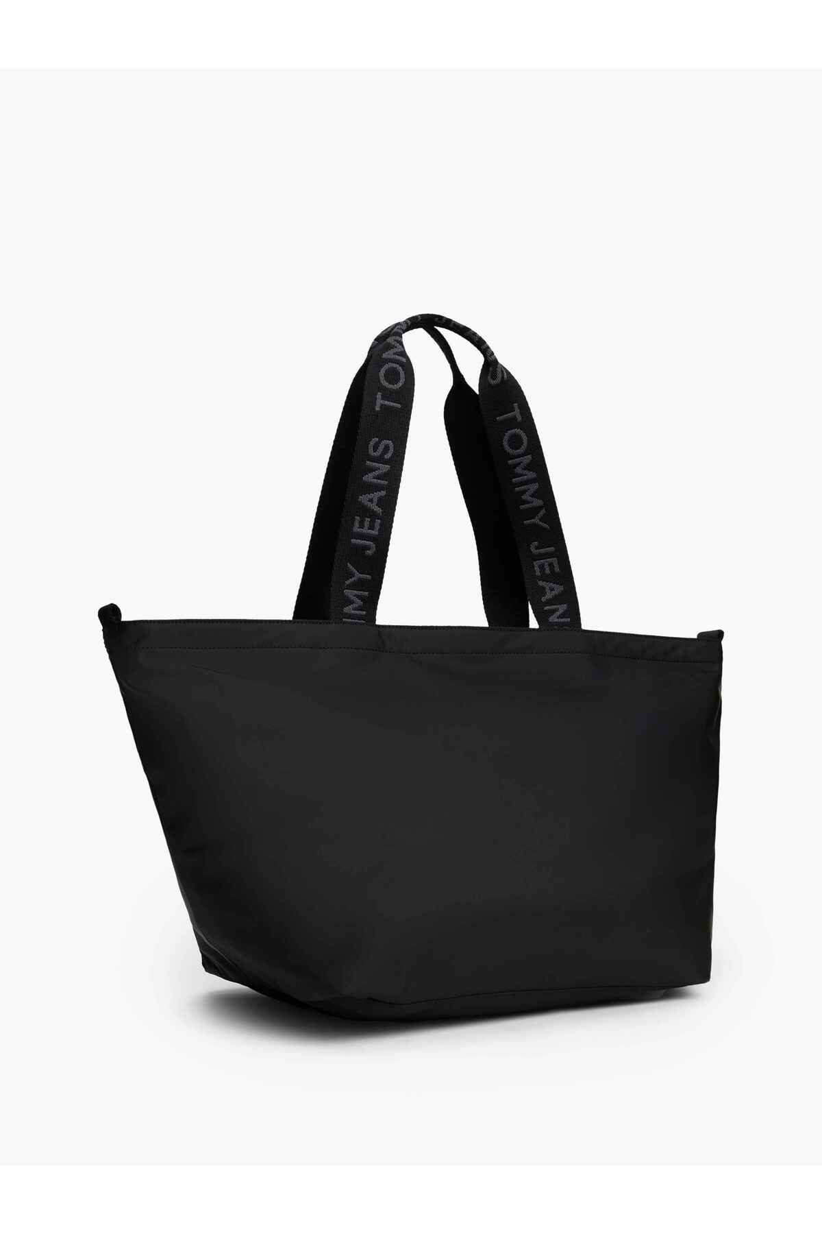 Tommy Hilfiger Kadın Siyah Tote Bag görsel 3