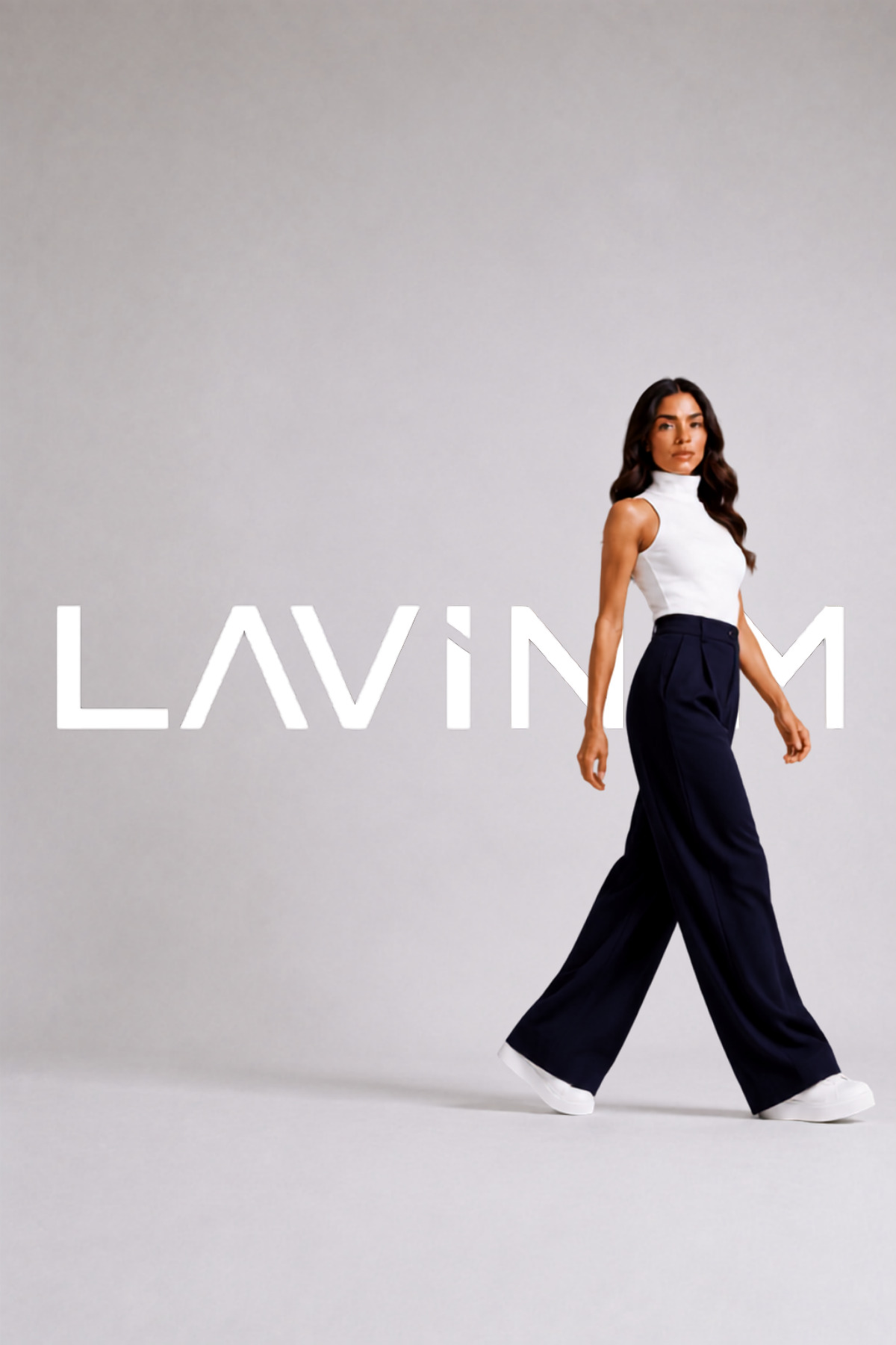 LAVİNİM Kadın Palazzo Pantolon Oversize Kesim