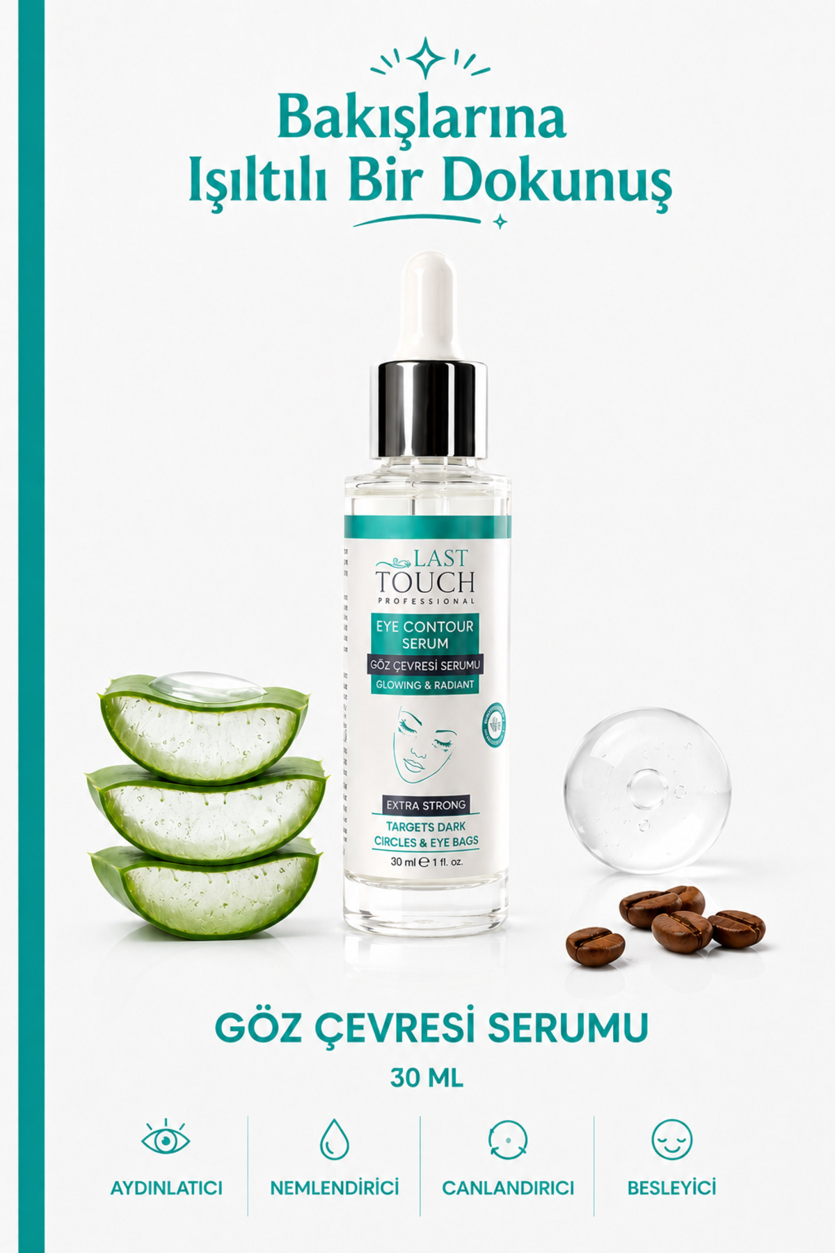 2'li Paket Göz Altı Morluk Karşıtı Göz Çevresi Serum & Ölü Deriden Arındırıcı Yüz Peeling Jel — TYCD7JM6HN172845647551574 — تصویر 3 از 9