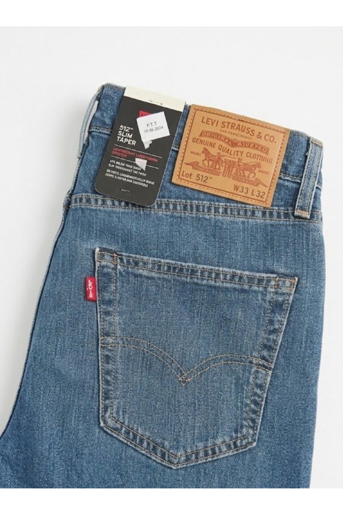 شلوار جین مردانه ۵۱۲ اسلیم تیپر فیت (شلوار جین مردانه لیکرا) لیوایز شلوار جین Levi's