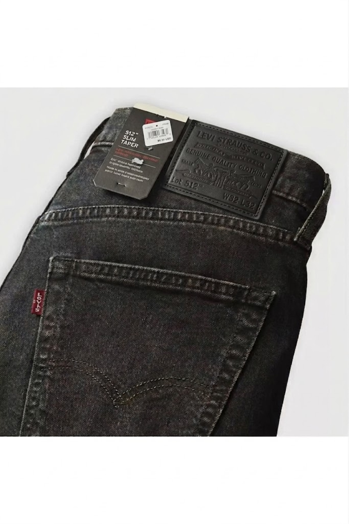 شلوار جین مردانه لیکرا مدل 512 Slim Taper Fit - 1457 لیوایز شلوار جین Levi's
