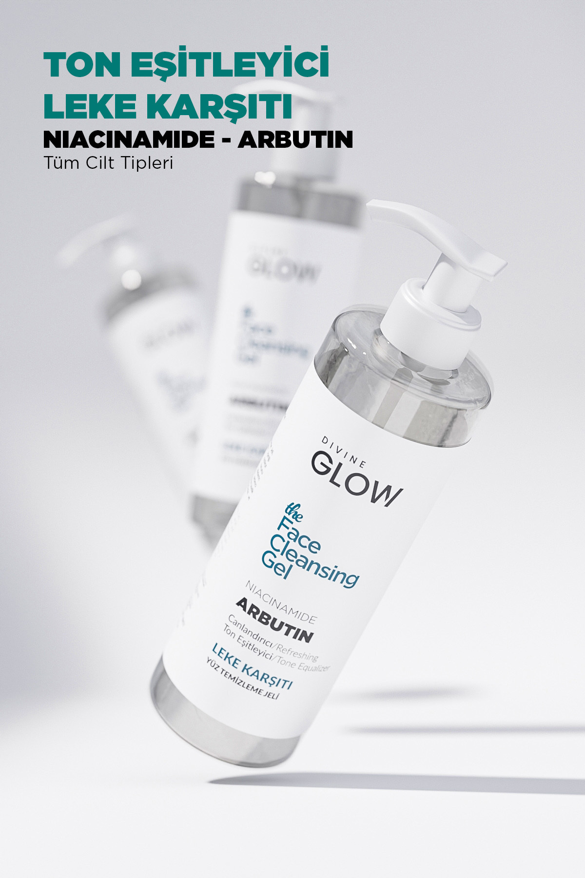 Arbutin & Niacinamide Ton Eşitleyici Yüz Temizleme Jeli 200 Ml, Yüz Temizleyici — TYCCQK4NGN172745052389022 — تصویر 3 از 5