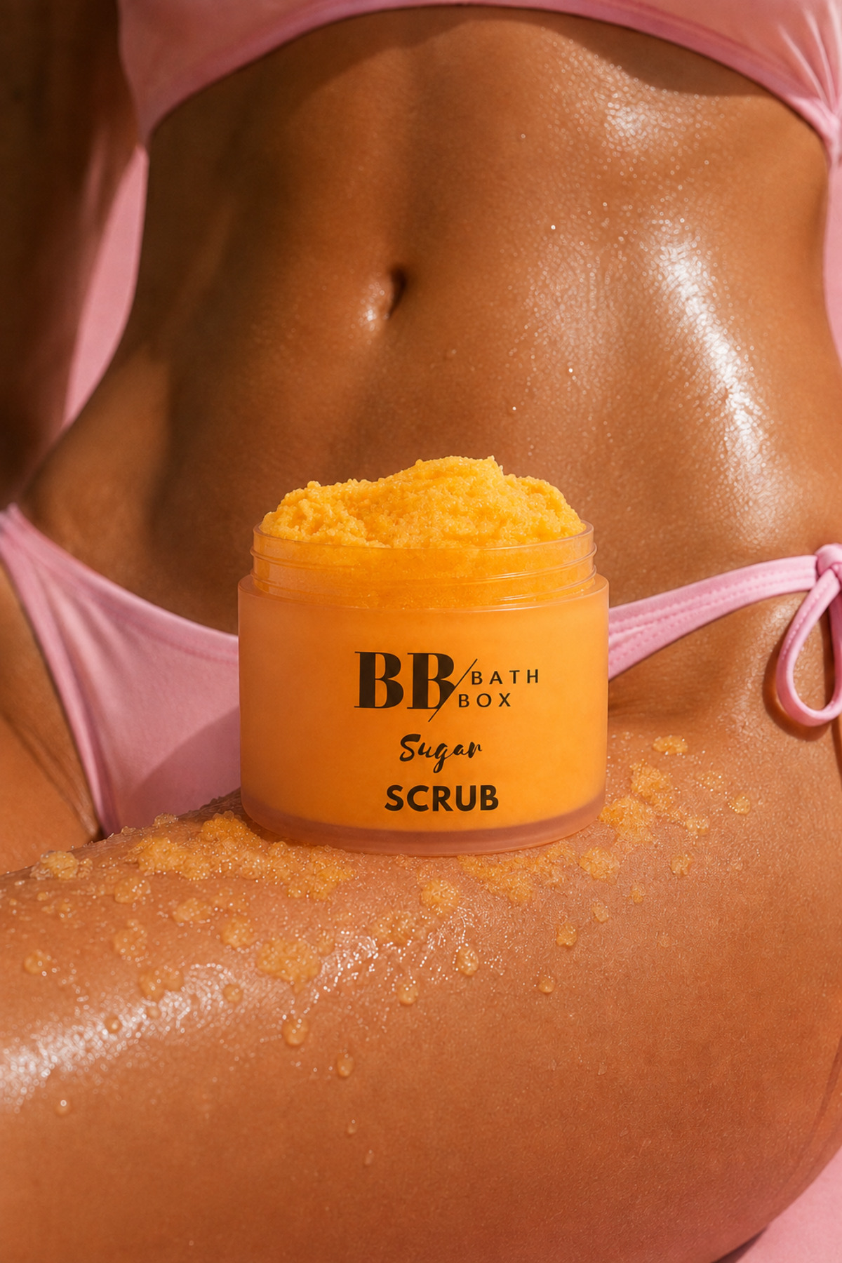 Egzotik Kokulu Köpüren Şeker Scrub,Cilt Arındırıcı & Yumuşatıcı Peeling 160 gr — SSEGZT — تصویر 7 از 9