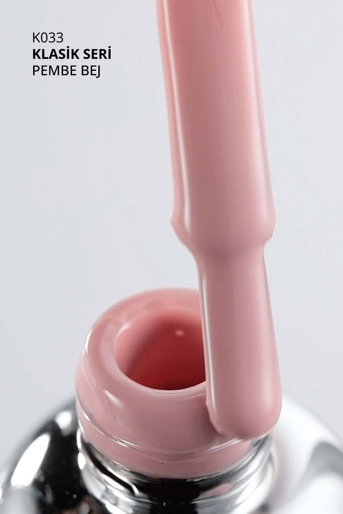 Kalıcı Oje K033,Pembe Bej, 10 ml — صورتی 8860101A01S09K033 — تصویر 8 از 8