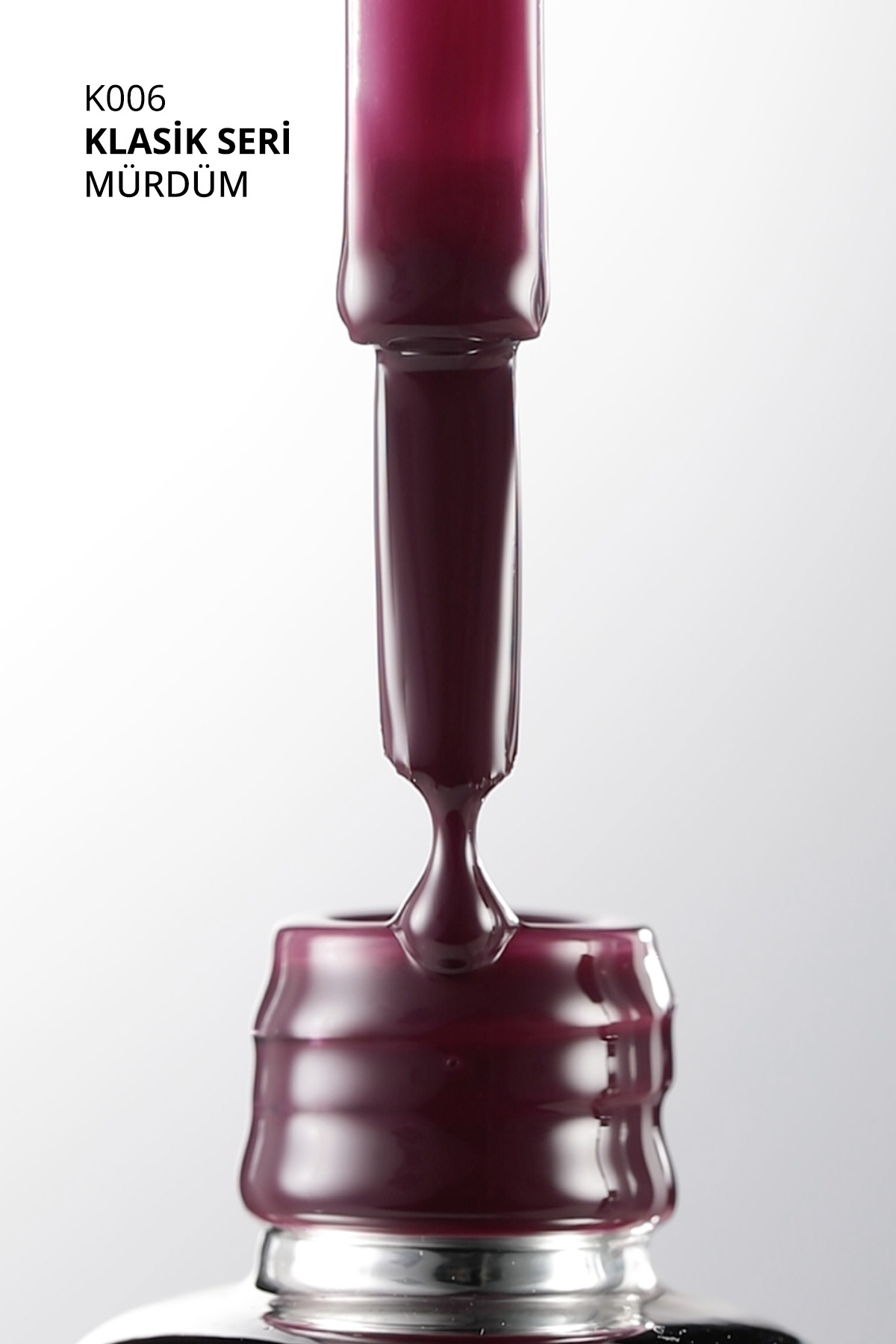 Kalıcı Oje K006 Mürdüm 10 ml — بنفش 8860101A01S09K006 — تصویر 6 از 7