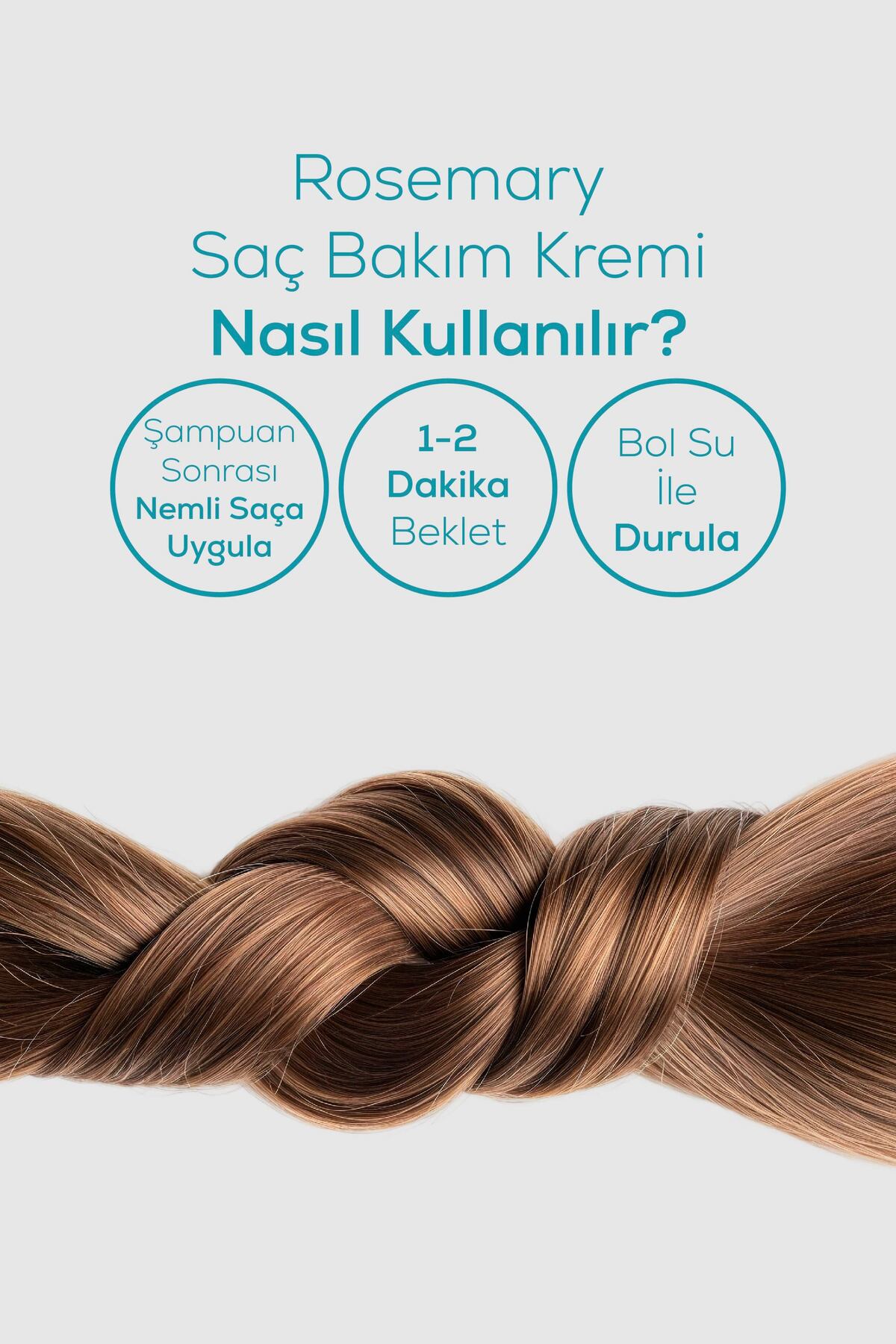 Repair+ Rosemary Saç Bakım Kremi 200 ml | Hasar Onarımı | Biberiye Özlü | Kuru ve Yıpranmış Saçlar — KZMNTG0050 — تصویر 6 از 7