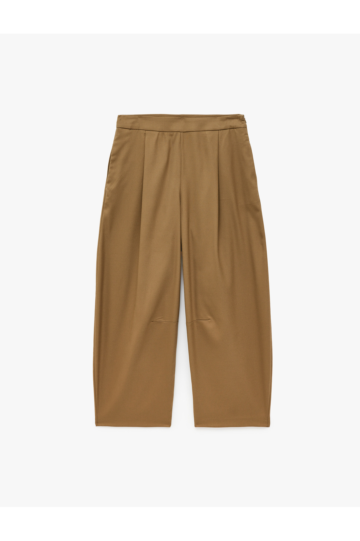 Koton Regular Fit Pile Detaylı Cepli Barrel Kesim Pantolon görsel 6
