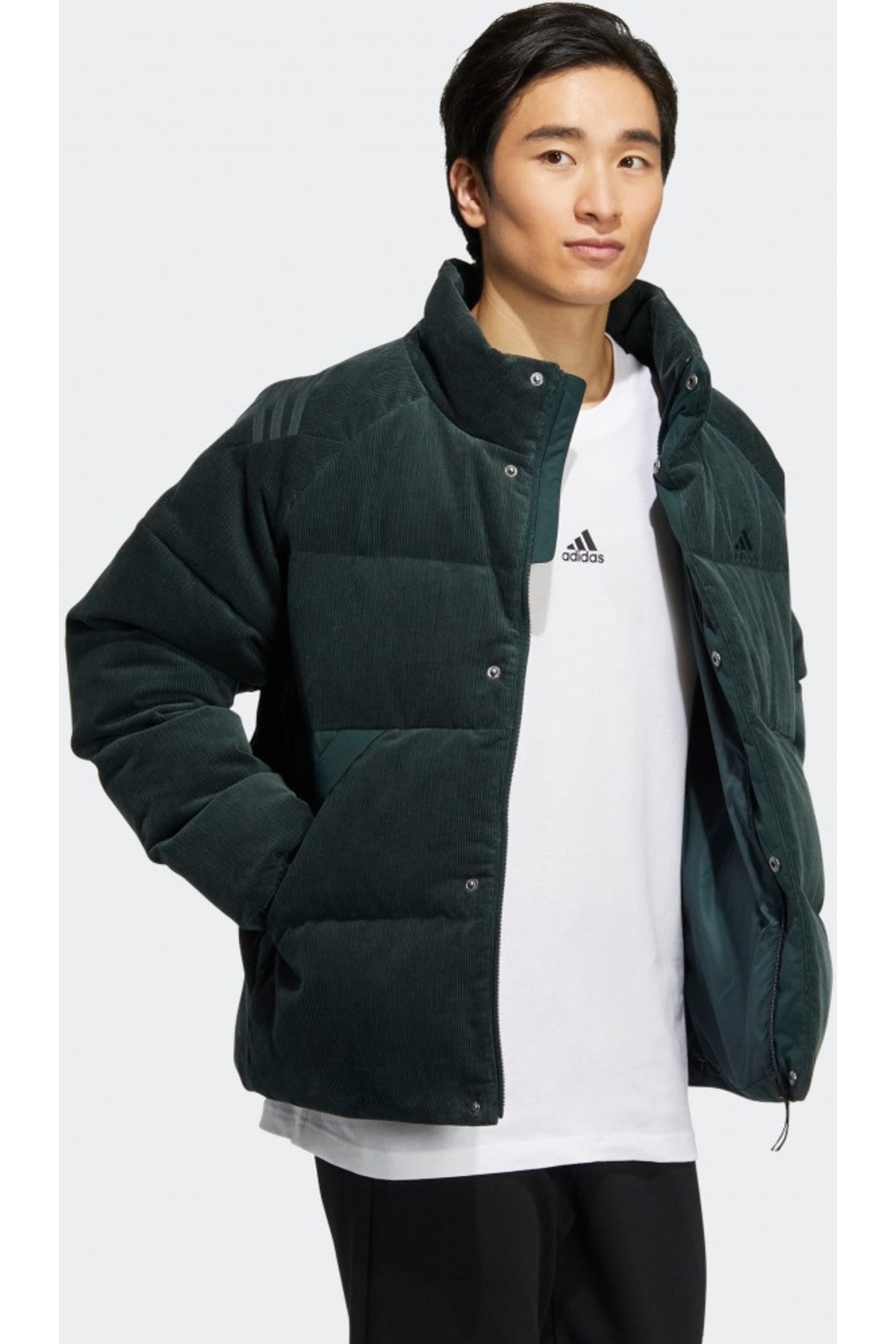 adidas Cord Down Erkek Mont Hn2137 görsel 3