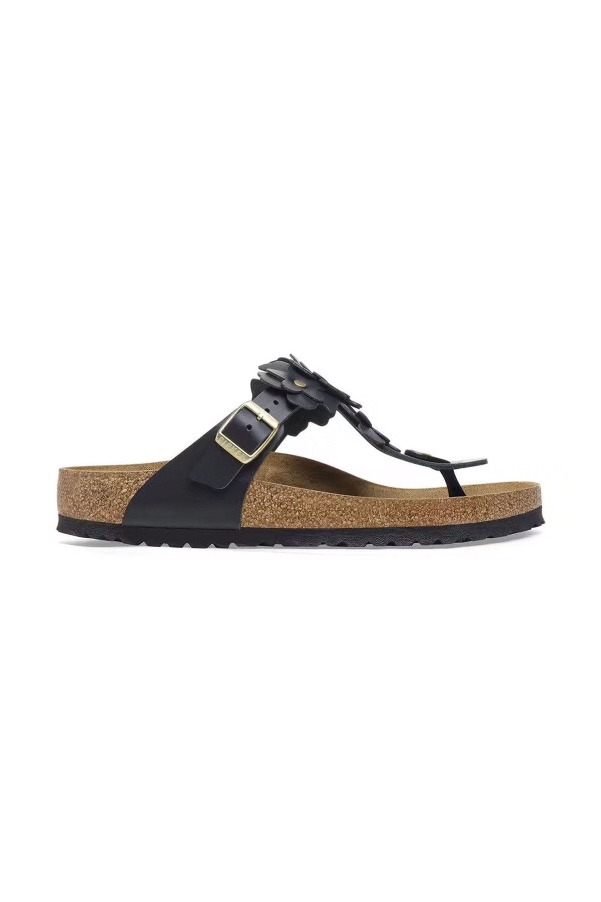 چرم طبیعی گل‌های گیزه ان ال - اسنیکسترا بیرکن استاک دمپایی Birkenstock