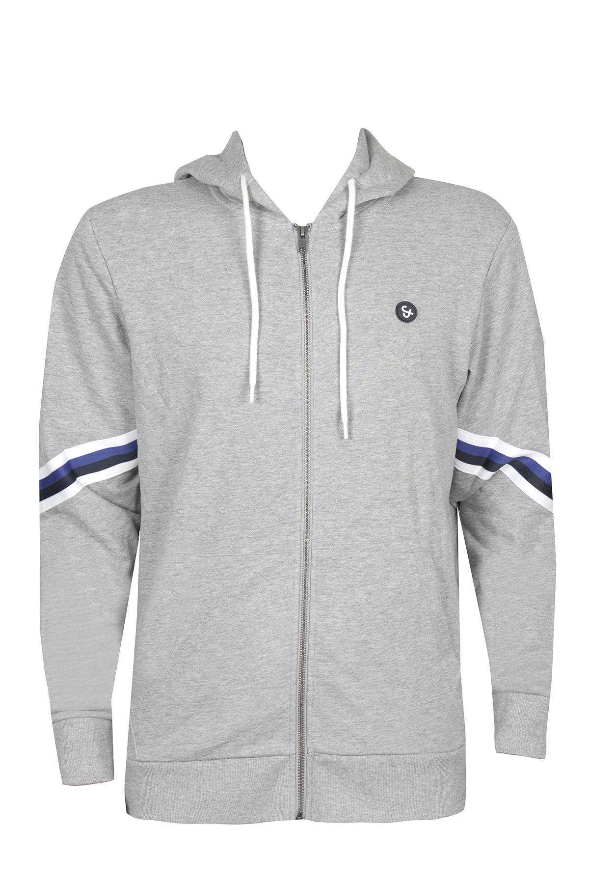 سویشرت مردانه ۱۲۱۵۳۵۲۵-خاکستری جک اند جونز سویشرت Jack & Jones