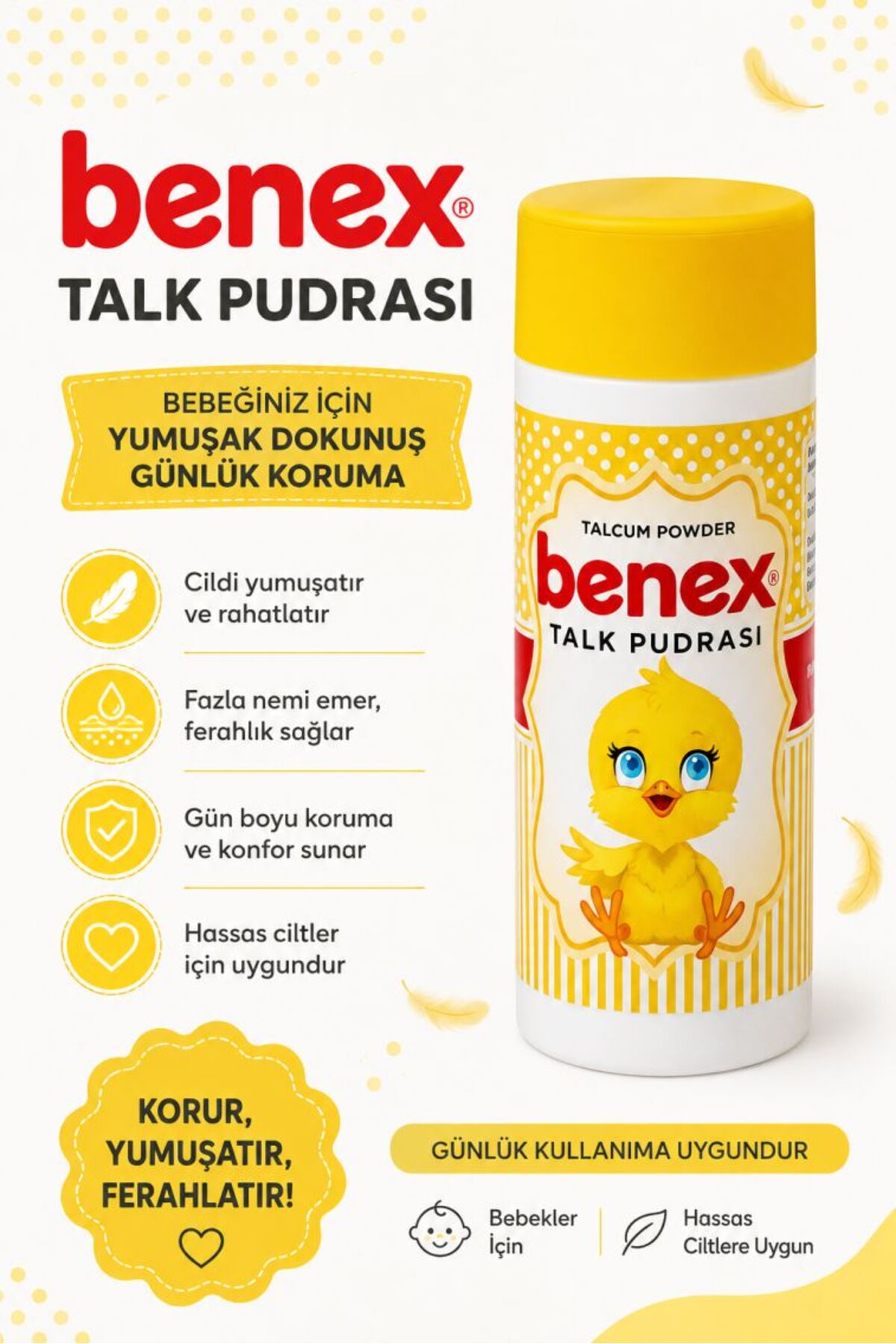 Genel Markalar Benex Bebek Pudrası 75 gr