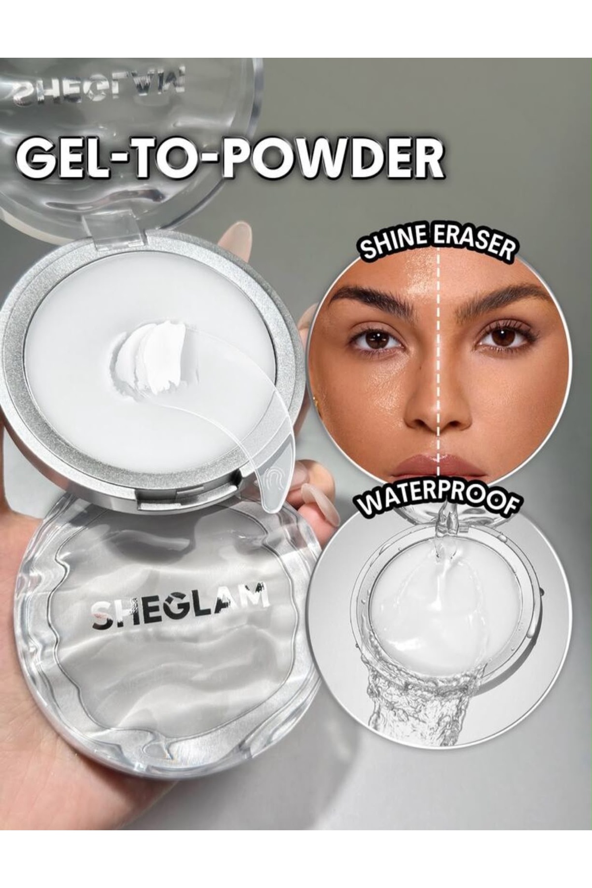 Camera On Blurring Setting Powder Balm Brand Beauty Cosmetic Makeup For Women And Girls — سفید TYC29FF138C9D65AD2434D400