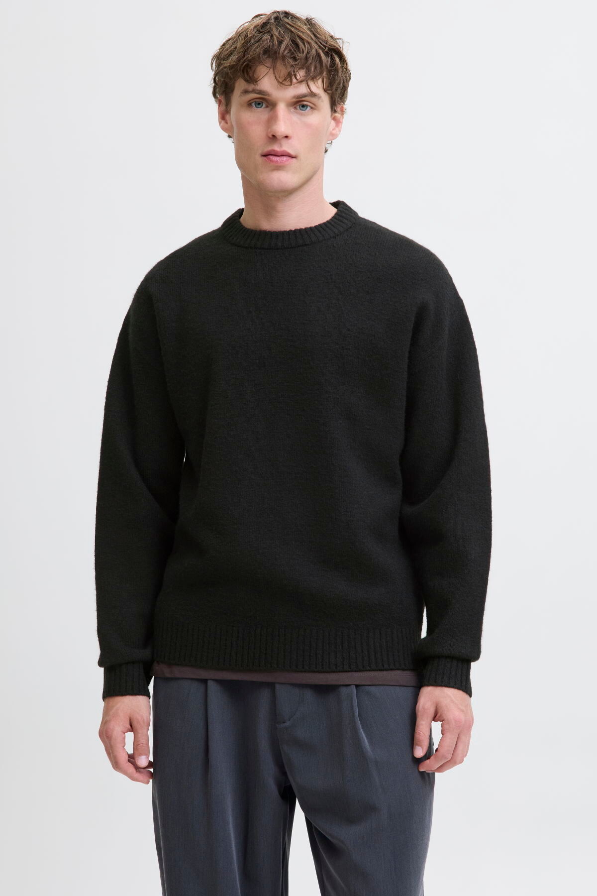 ژاکت بافتنی مردانه مدل Relaxed Fit - Soho جک اند جونز پلیور Jack & Jones