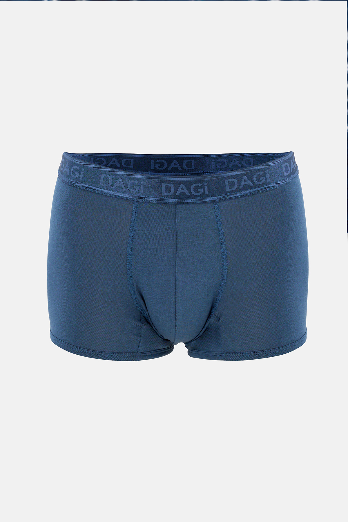 Dagi Mavi 3'lü Desenli Micro Modal Boxer görsel 5