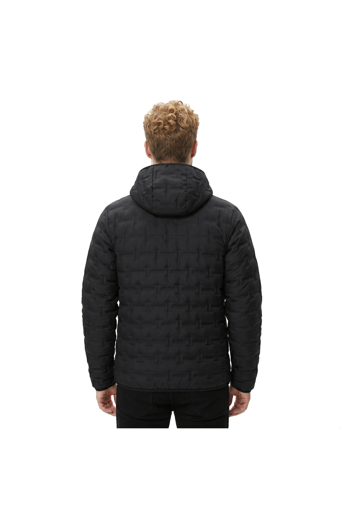 Columbia Delta Ridge II Down Hooded Jacket 2086222-010 Erkek Mont Siyah görsel 4