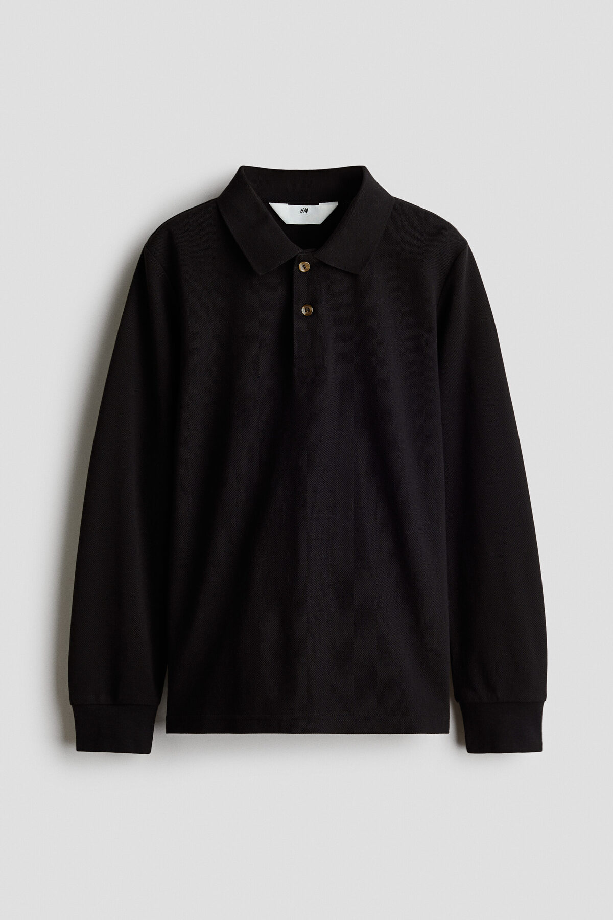 تاپ پولو نخی پیکه اچ اند ام تی شرت H&M